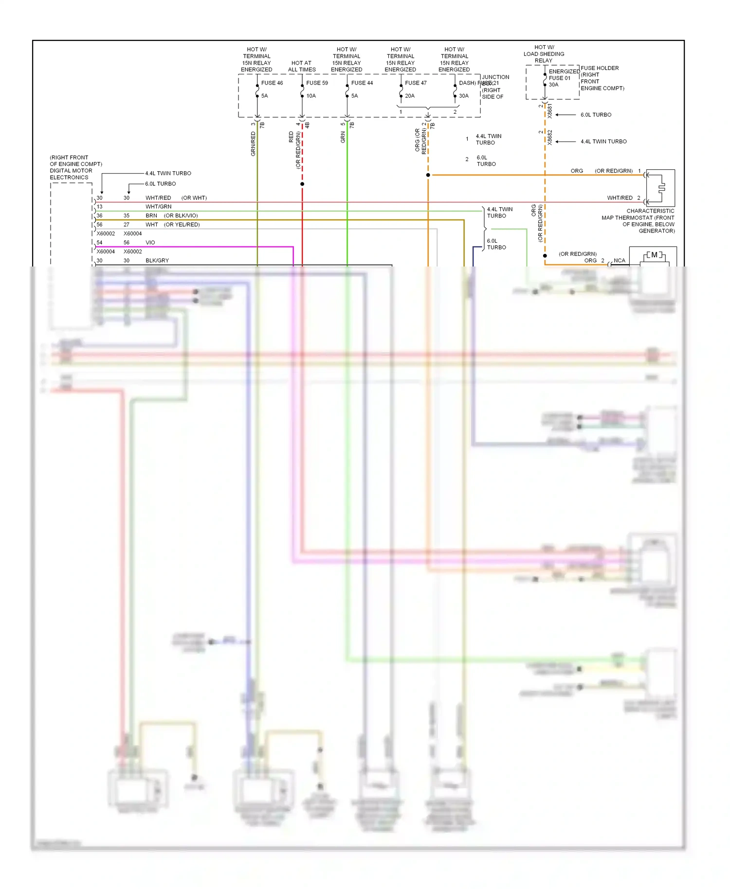 Wiring diagram blu for BMW 7 series F01/F02 (2008-2012) (3 of 65)