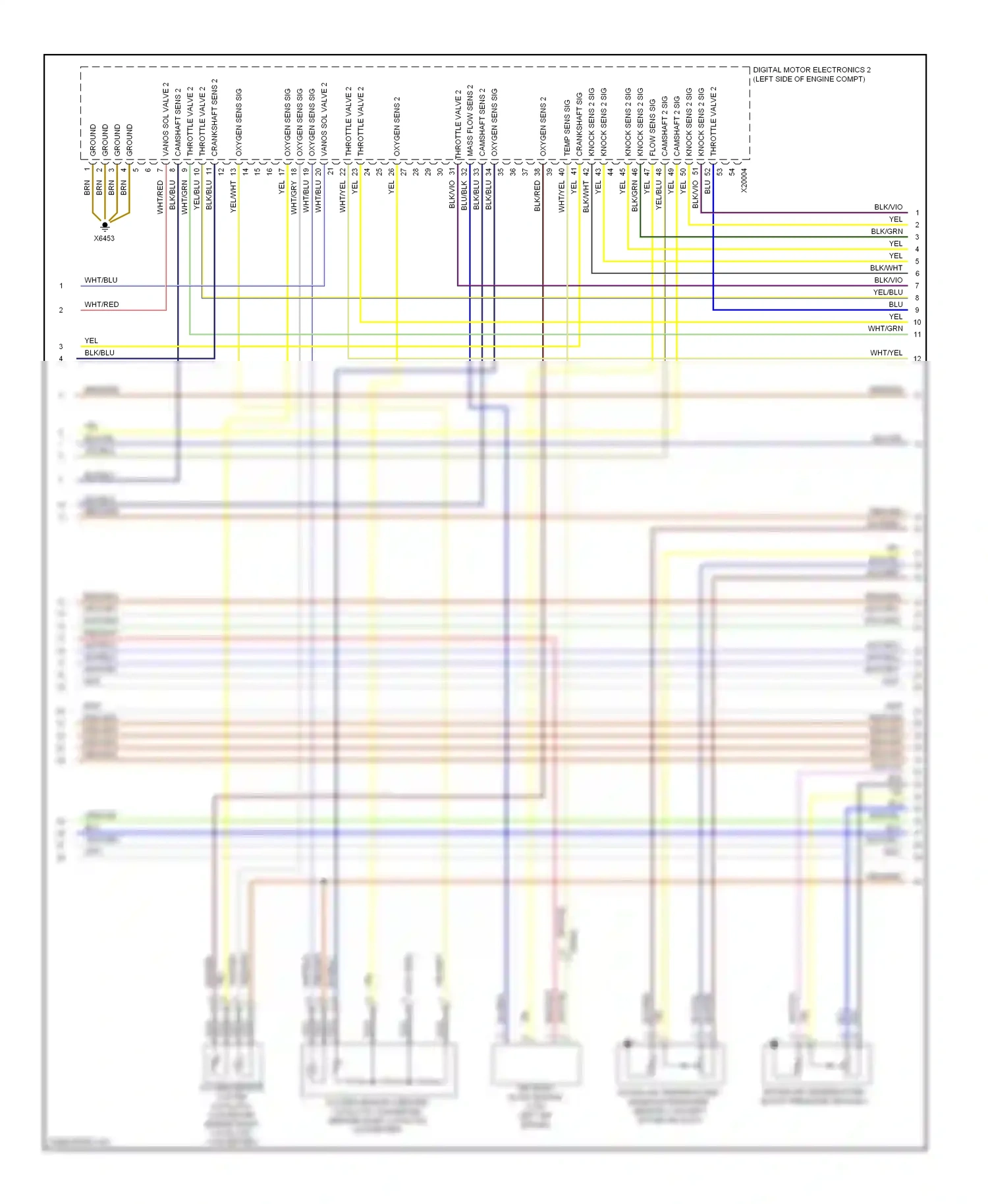 Wiring diagram blu for BMW 7 series F01/F02 (2008-2012) (63 of 65)