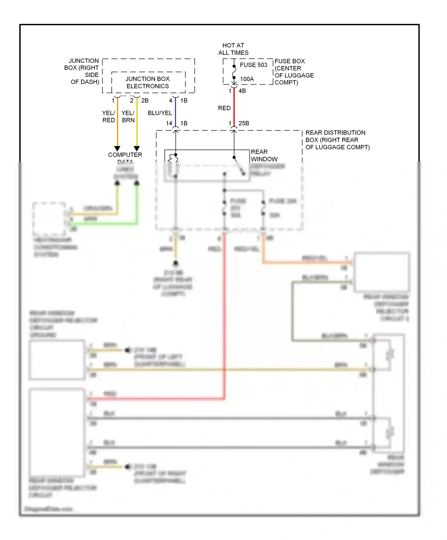 Wiring diagram brn for BMW 7 series F01/F02 (2008-2012) (40 of 132)