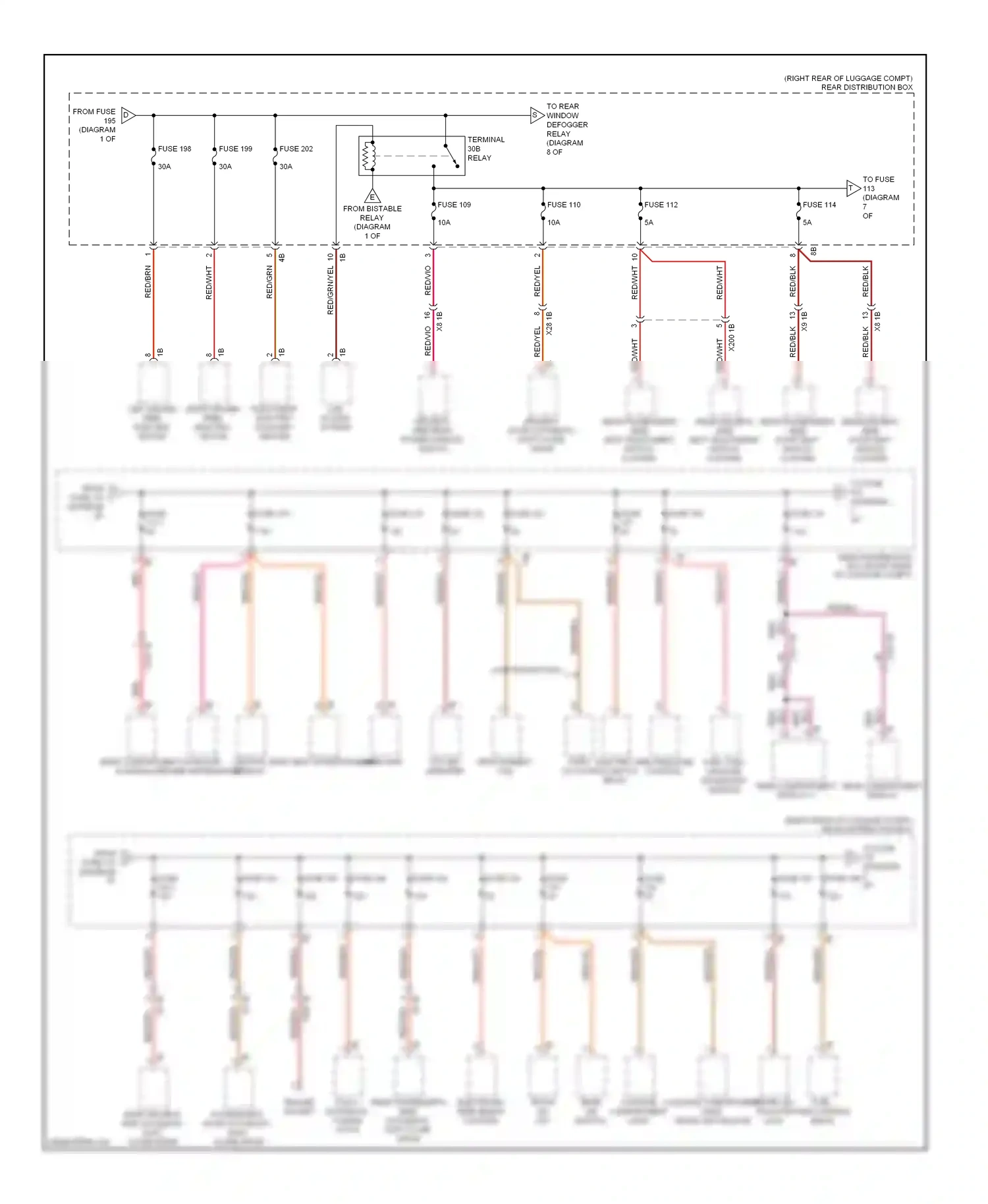Wiring diagram car access system for BMW 7 series F01/F02 (2008-2012) (11 of 12)