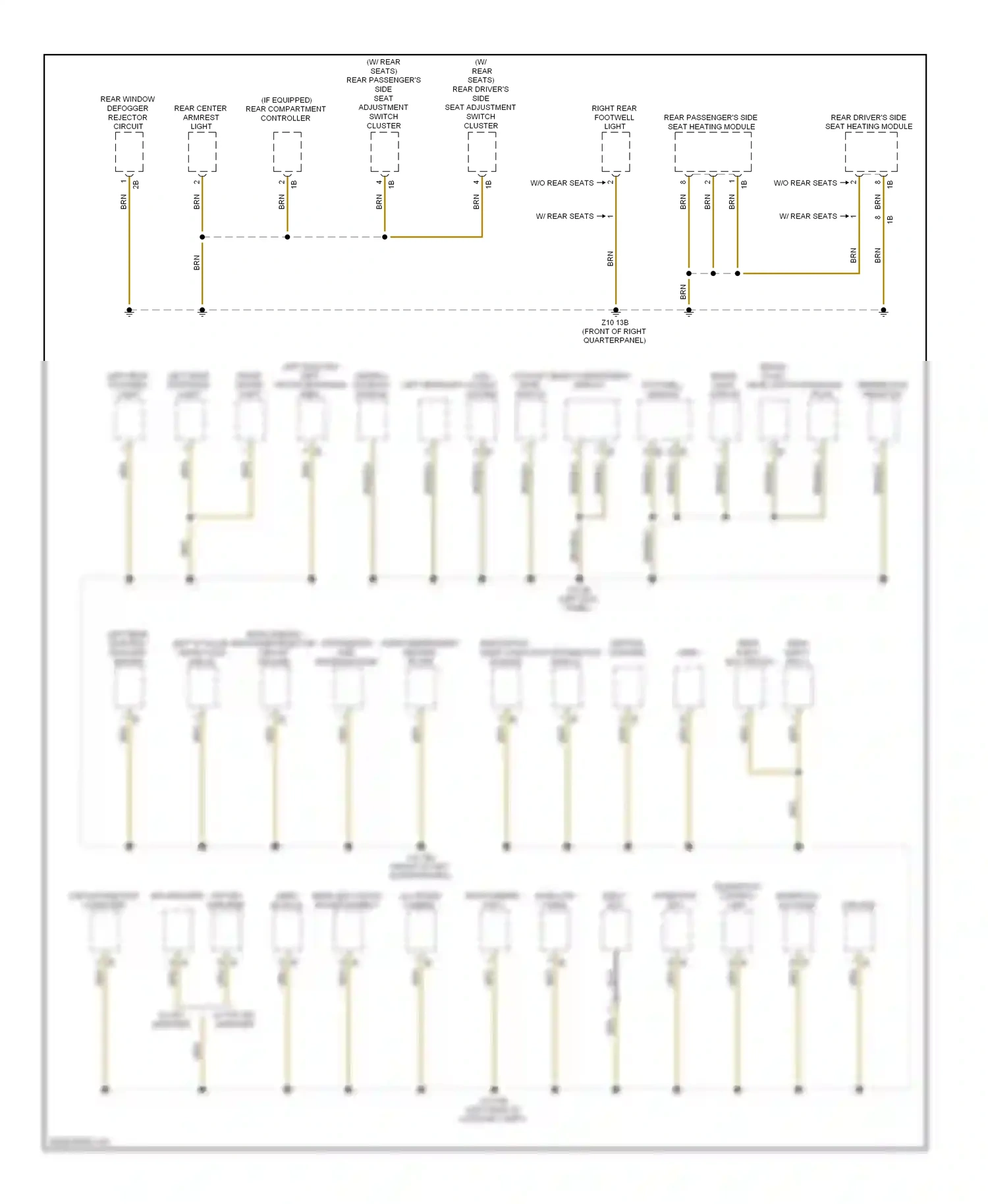 Wiring diagram satellite eject tuner box for BMW 7 series F01/F02 (2008-2012) (1 of 1)
