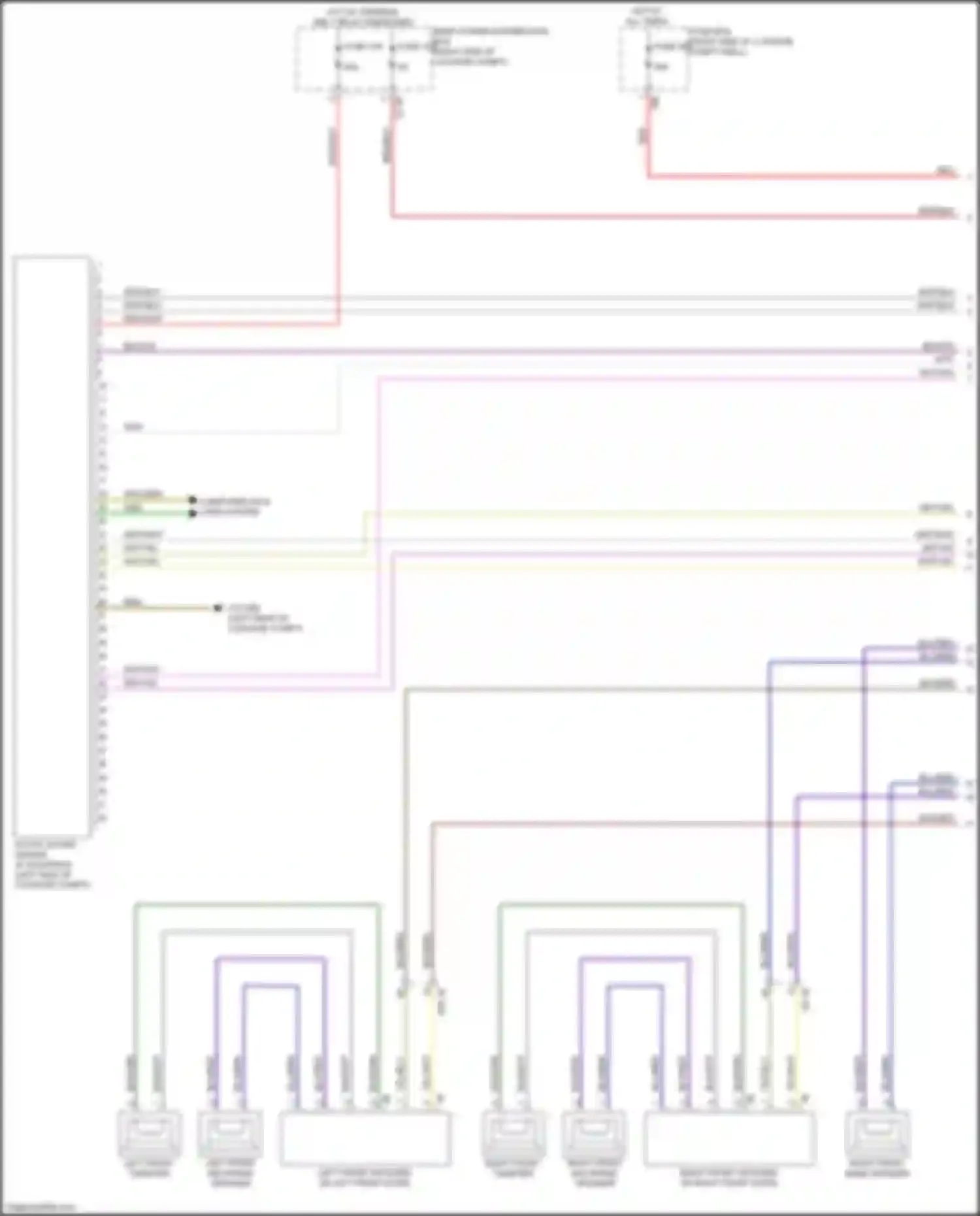 Wiring diagram blk/vio for BMW 7 series G11/G12 facelift (2019-2023) (9 of 22)