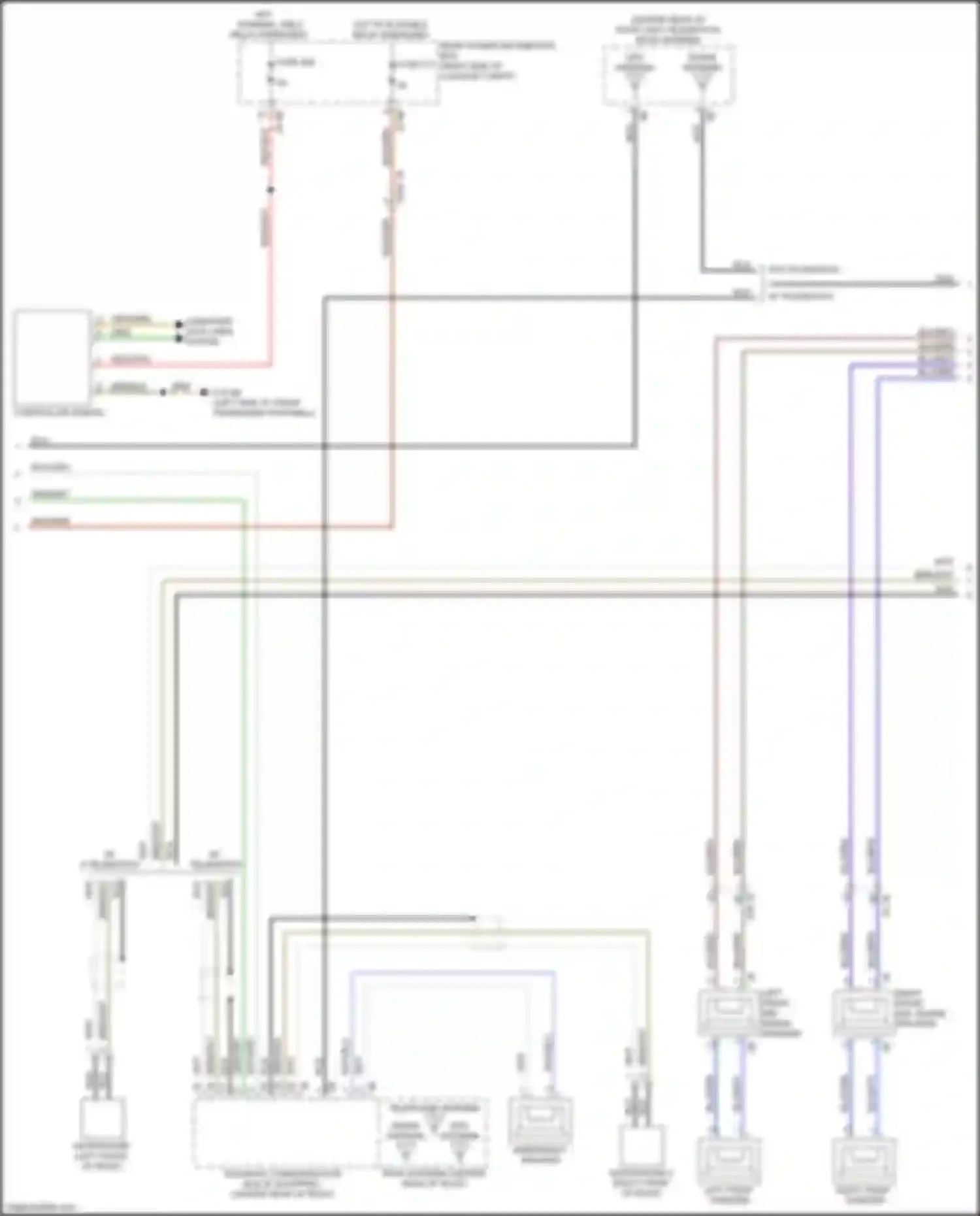 Wiring diagram blu/grn for BMW 7 series G11/G12 facelift (2019-2023) (15 of 42)