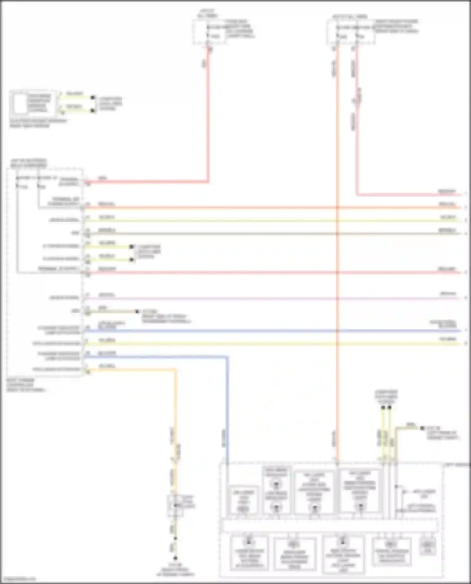 Wiring diagram body domain controller for BMW 7 series G11/G12 facelift (2019-2023) (36 of 45)
