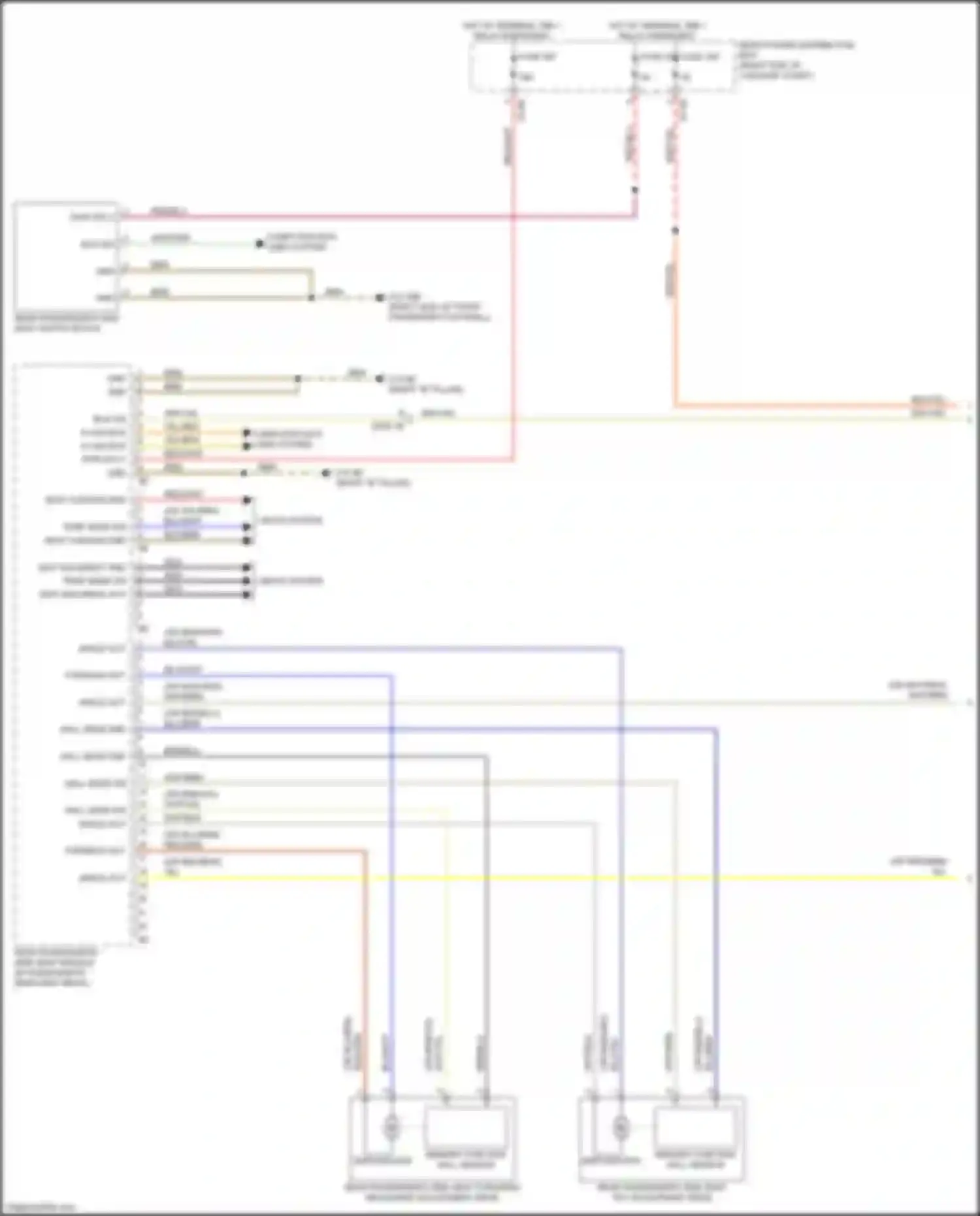 Wiring diagram bus sig for BMW 7 series G11/G12 facelift (2019-2023) (4 of 4)