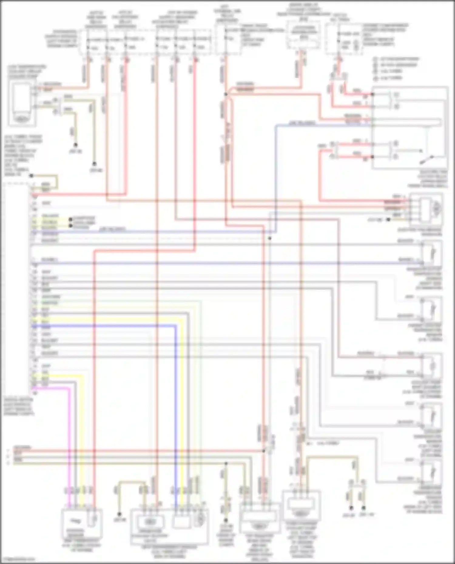 Wiring diagram digital motor electronics for BMW 7 series G11/G12 facelift (2019-2023) (1 of 13)