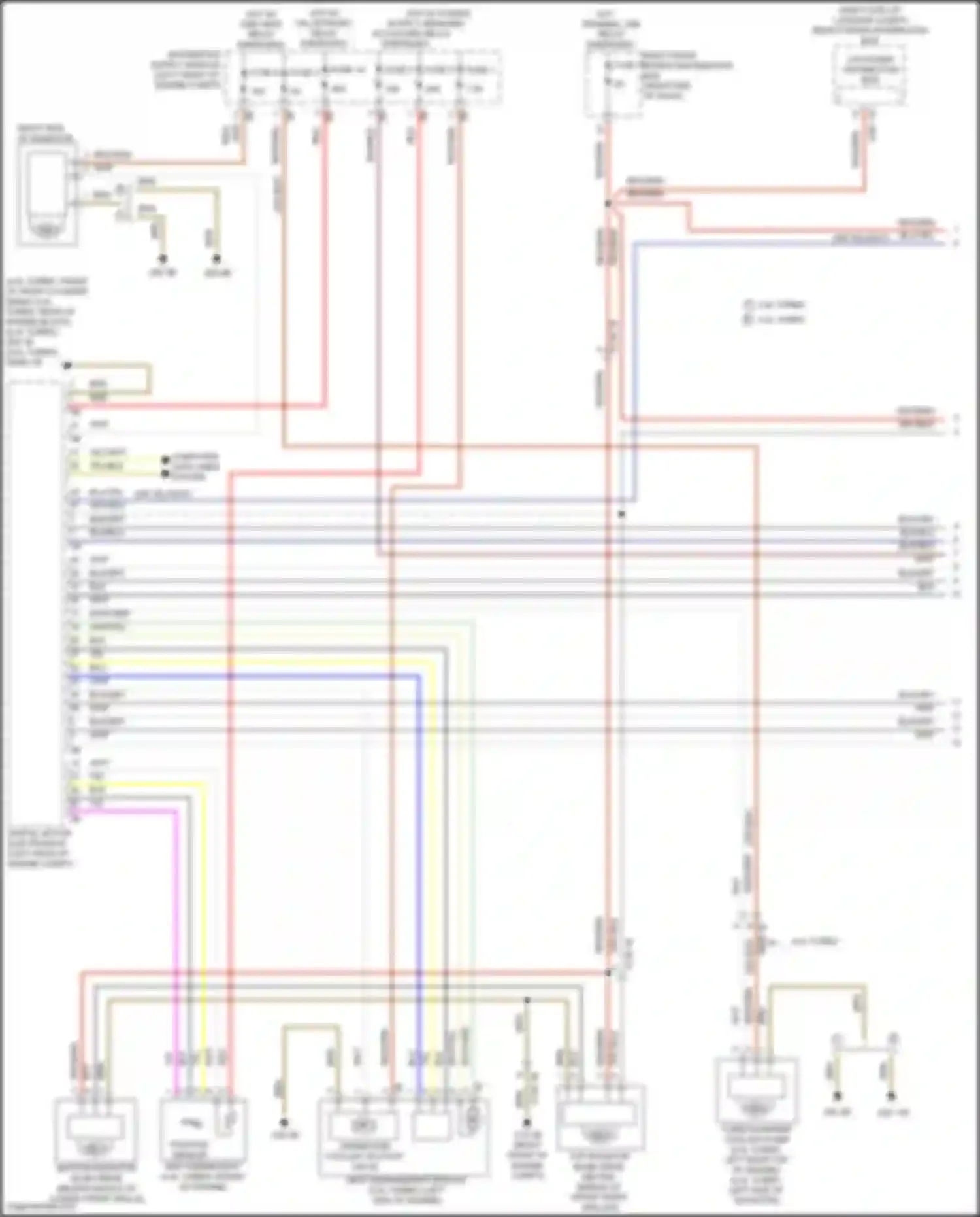 Wiring diagram fuse 1 for BMW 7 series G11/G12 facelift (2019-2023) (3 of 11)