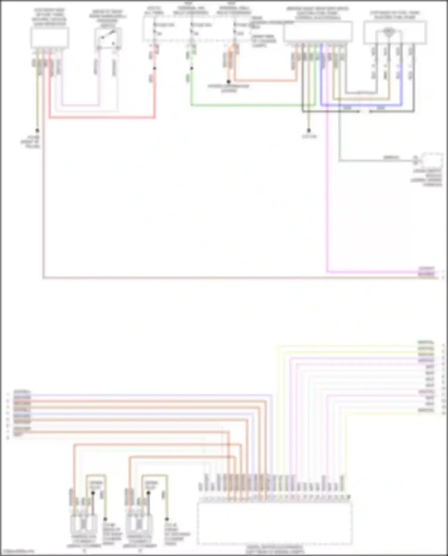 Wiring diagram fuse 271 for BMW 7 series G11/G12 facelift (2019-2023) (2 of 2)