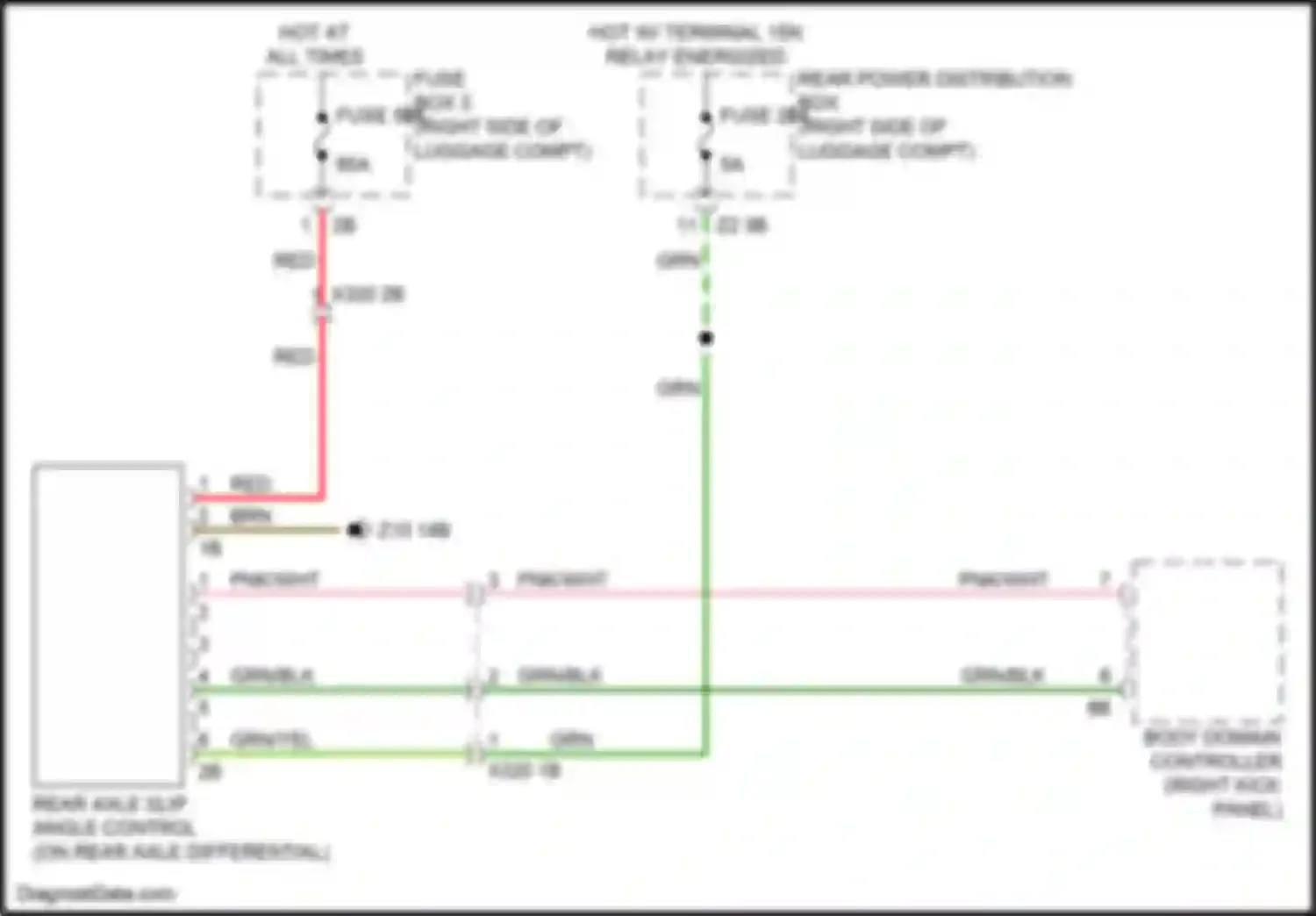 Wiring diagram grn/blk for BMW 7 series G11/G12 facelift (2019-2023) (8 of 20)