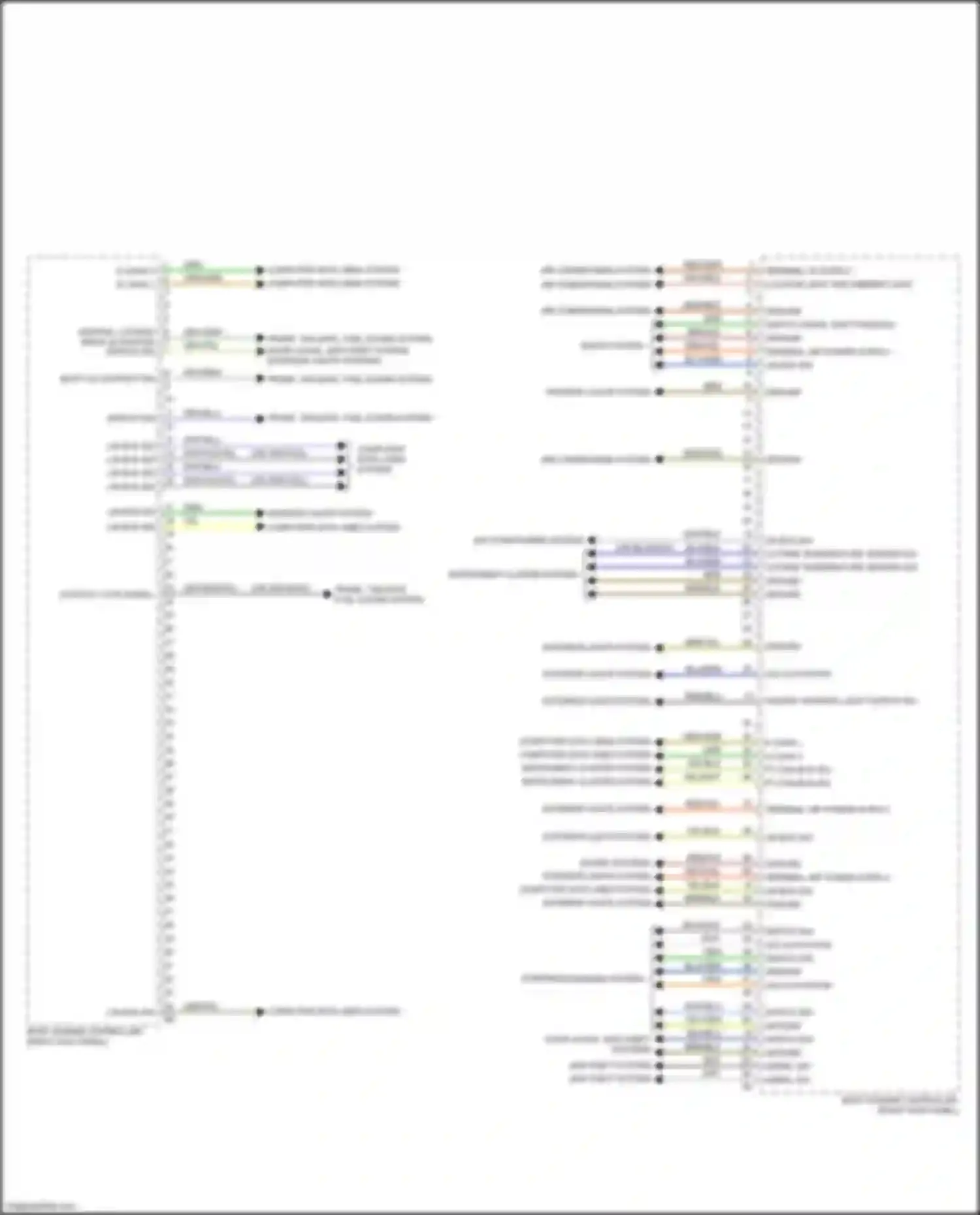 Wiring diagram hazard warning light switch sig for BMW 7 series G11/G12 facelift (2019-2023) (1 of 1)