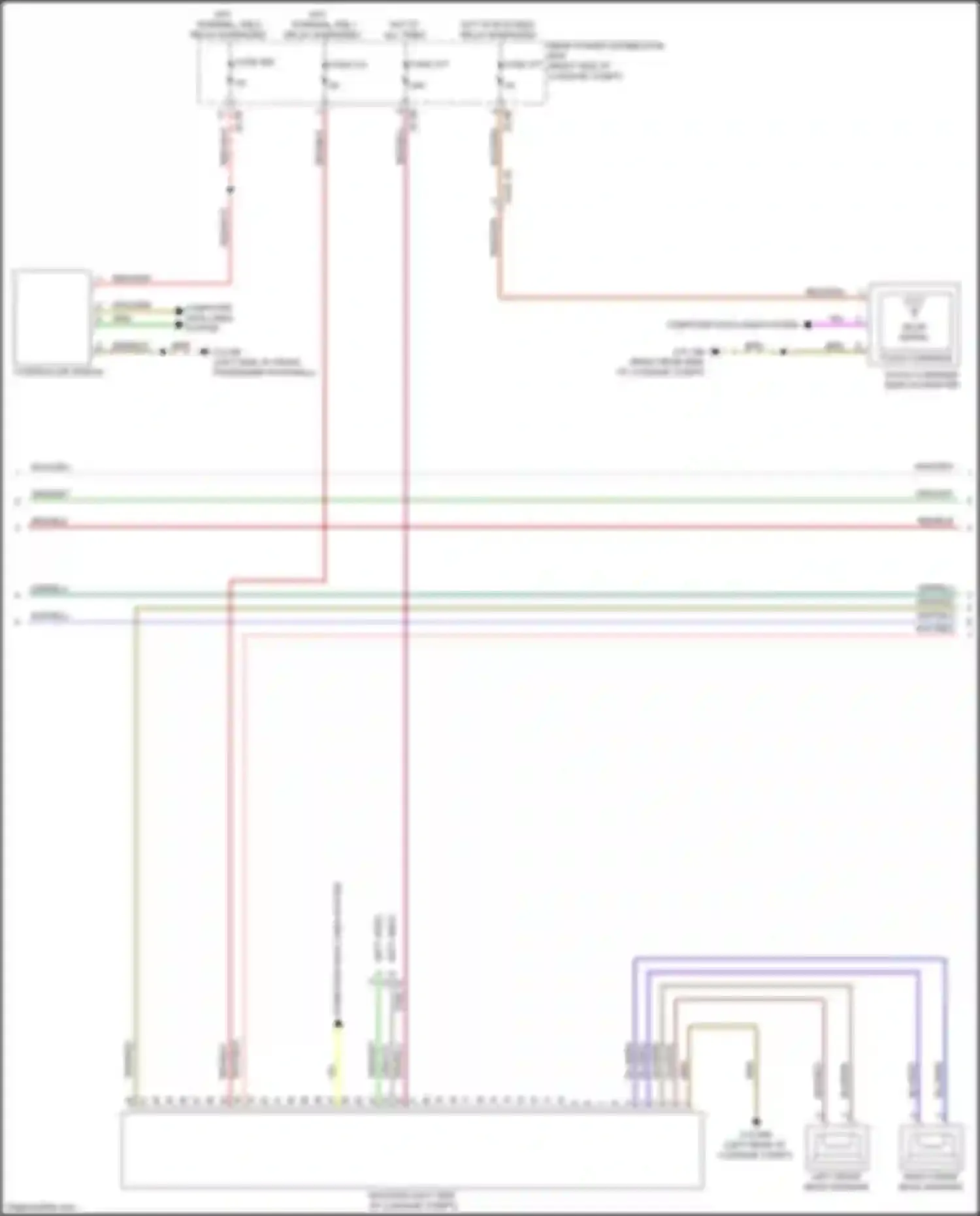 Wiring diagram hot at all times for BMW 7 series G11/G12 facelift (2019-2023) (24 of 54)