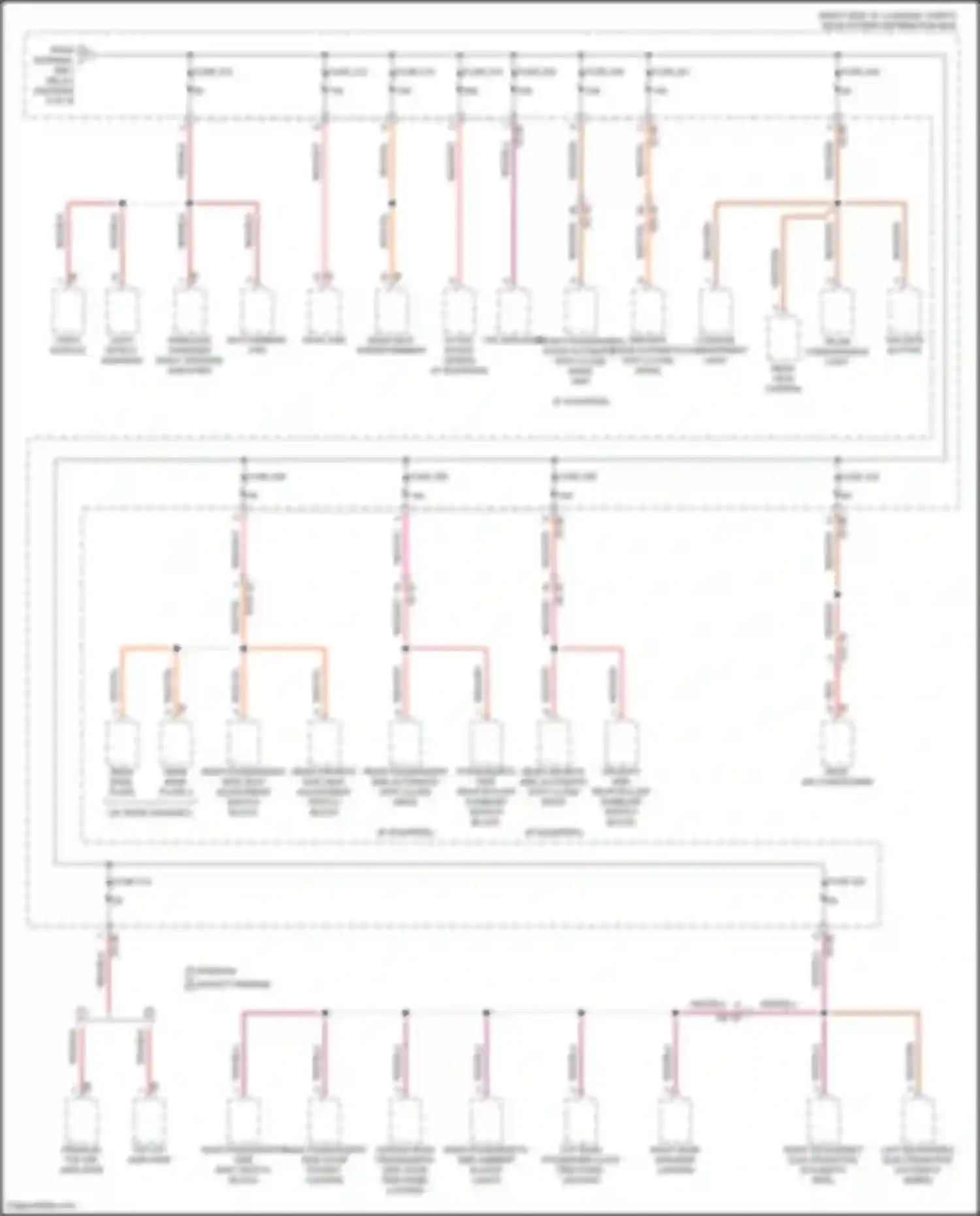 Wiring diagram infotainment fan for BMW 7 series G11/G12 facelift (2019-2023) (2 of 2)