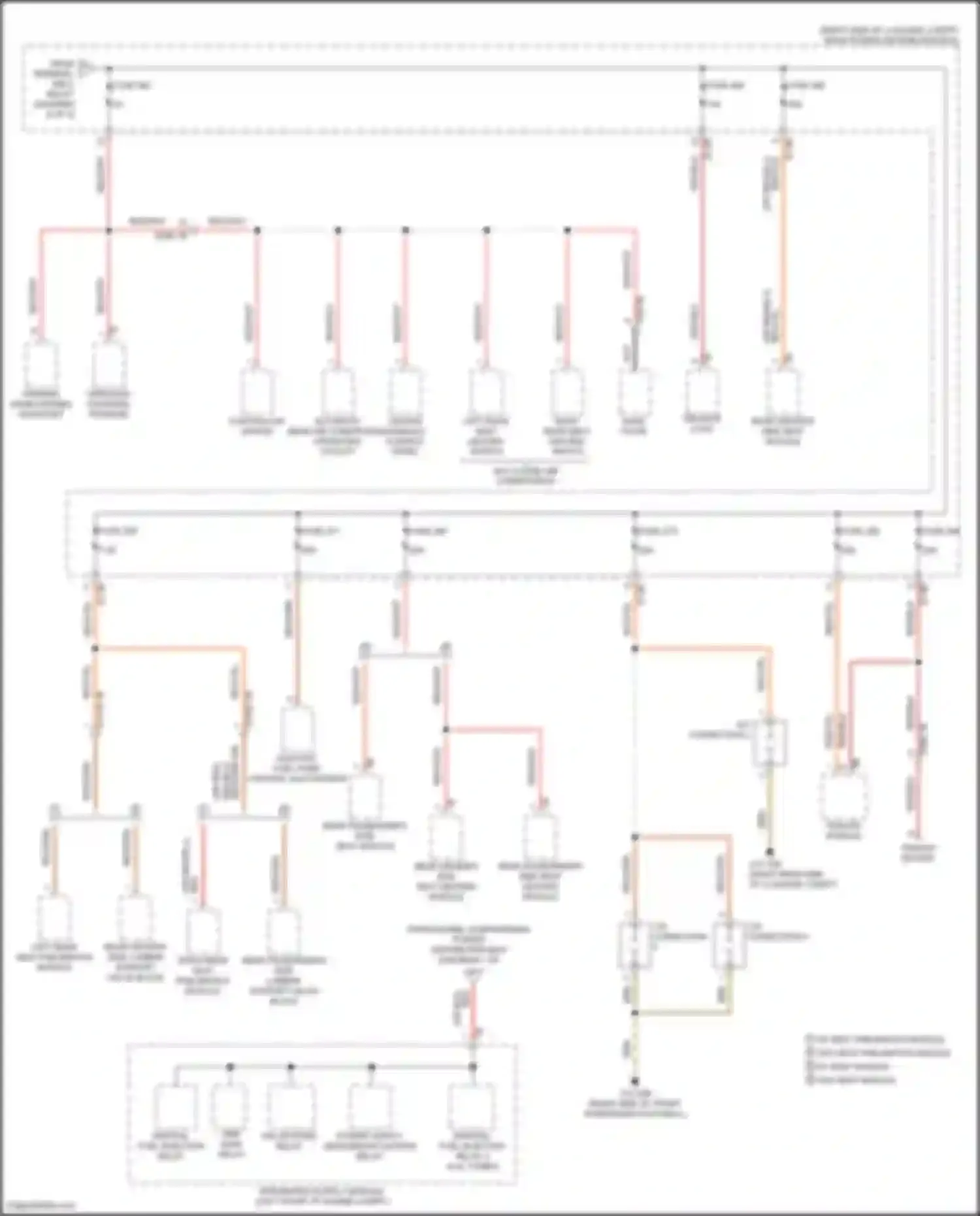 Wiring diagram power supply sensors/actuators relay for BMW 7 series G11/G12 facelift (2019-2023) (1 of 1)