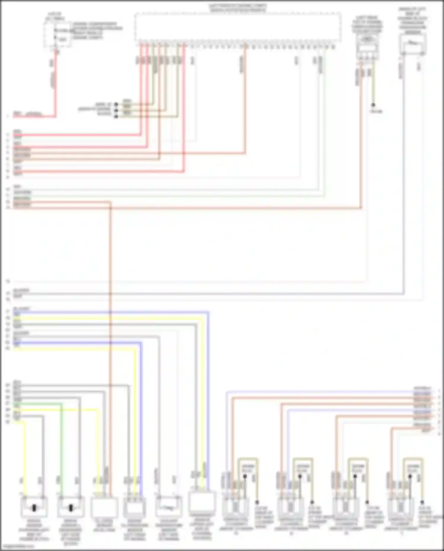 Wiring diagram red for BMW 7 series G11/G12 facelift (2019-2023) (102 of 102)