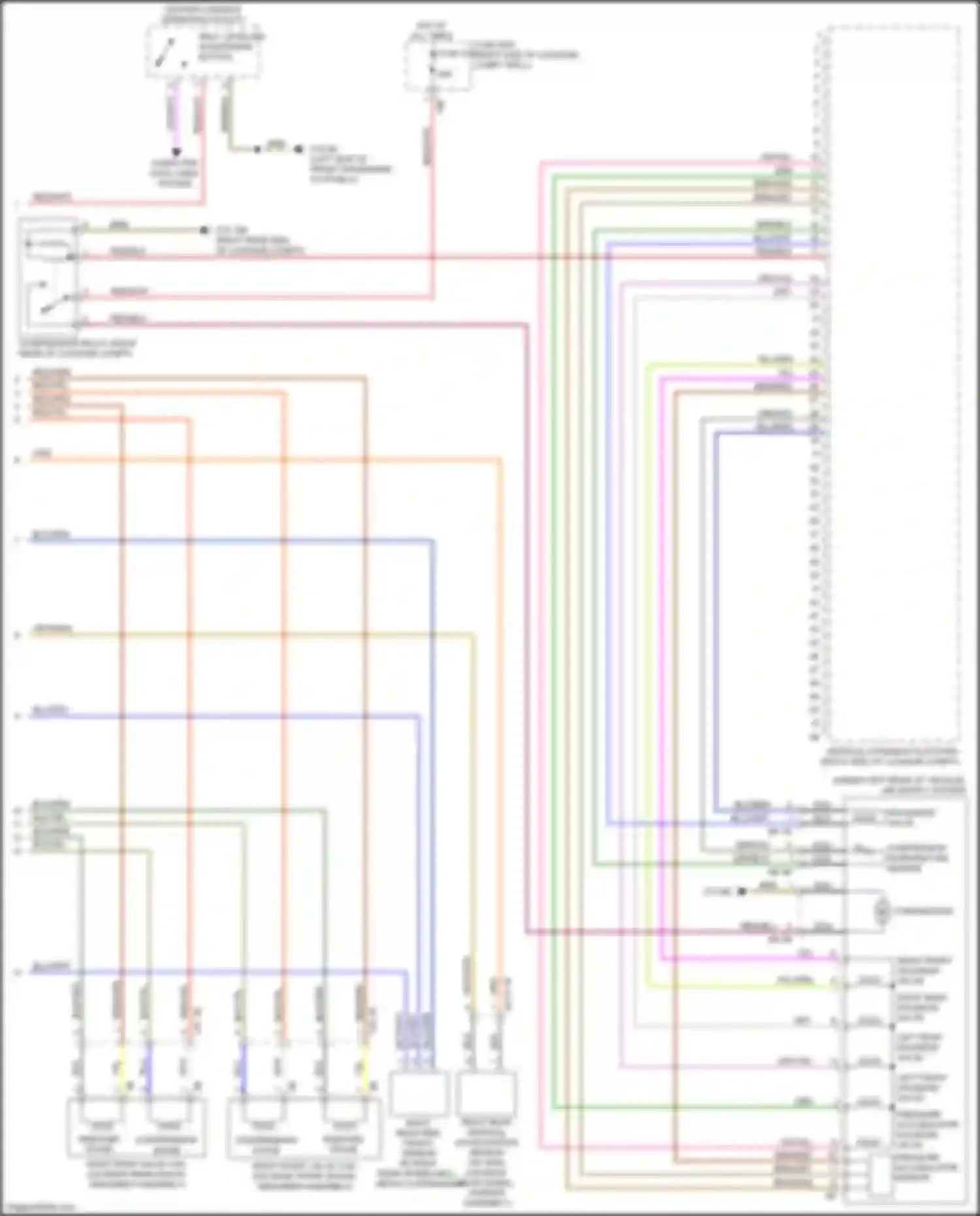 Wiring diagram right rear ride height sensor for BMW 7 series G11/G12 facelift (2019-2023) (1 of 1)