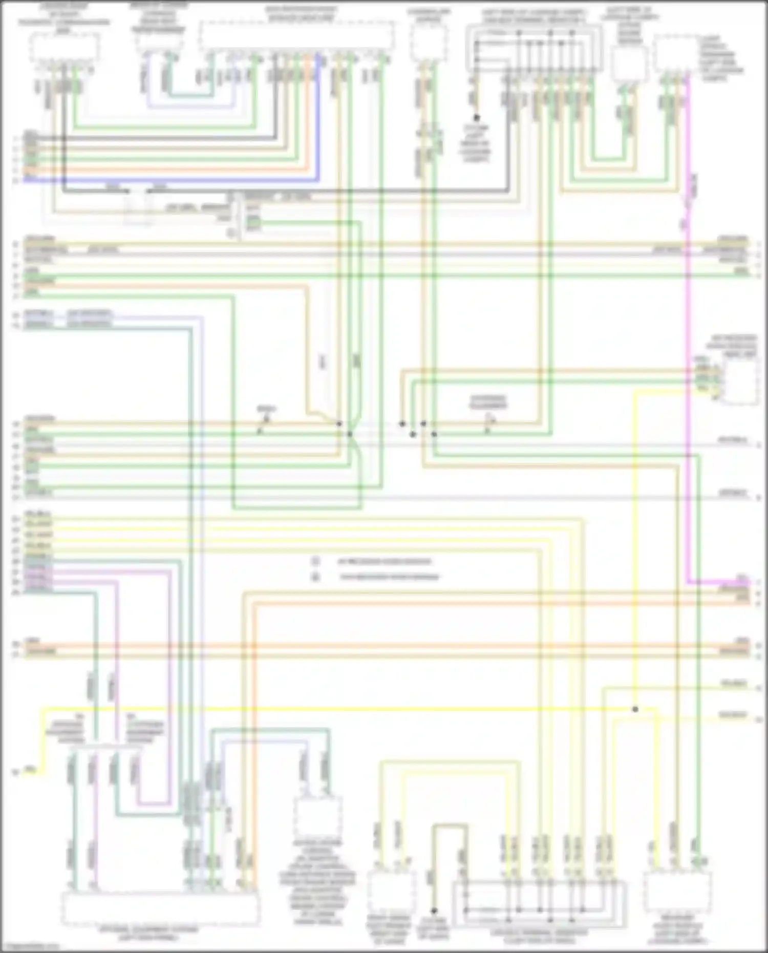 Wiring diagram w/ receiver audio module for BMW 7 series G11/G12 facelift (2019-2023) (1 of 1)