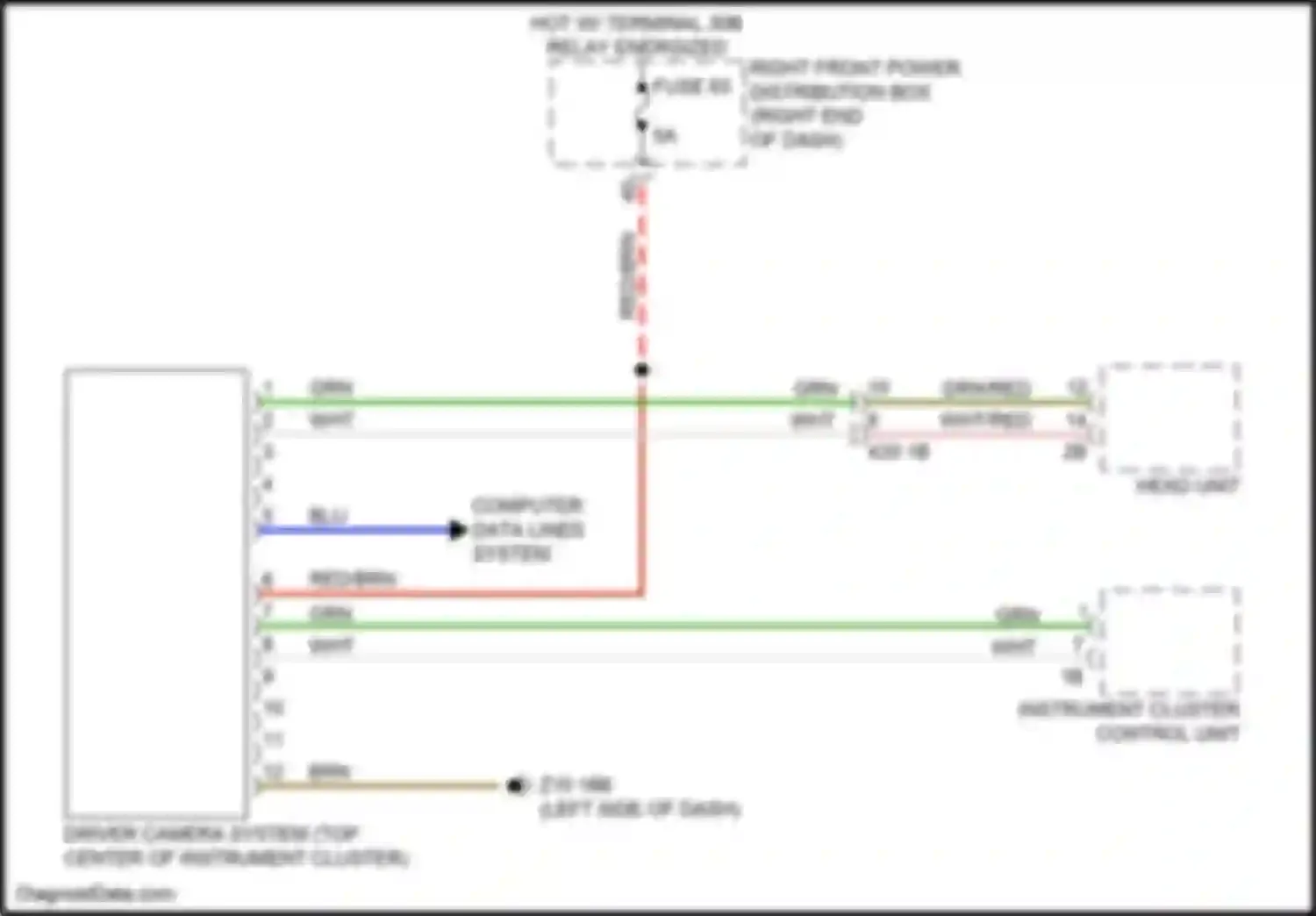 Wiring diagram wht/red for BMW 7 series G11/G12 facelift (2019-2023) (32 of 57)