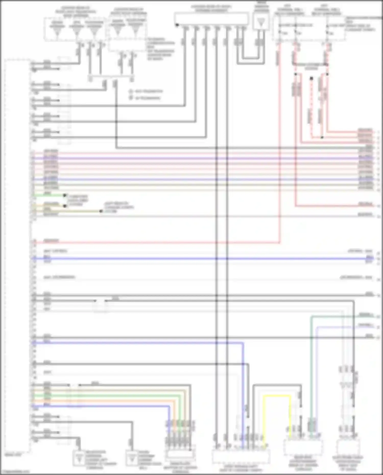 Wiring diagram yel for BMW 7 series G11/G12 facelift (2019-2023) (46 of 95)