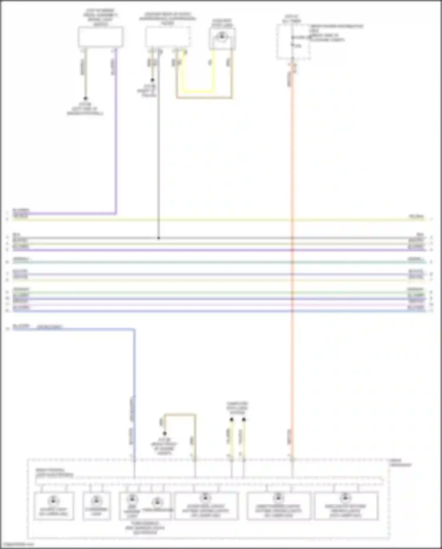 Wiring diagram yel/brn for BMW 7 series G11/G12 facelift (2019-2023) (6 of 69)
