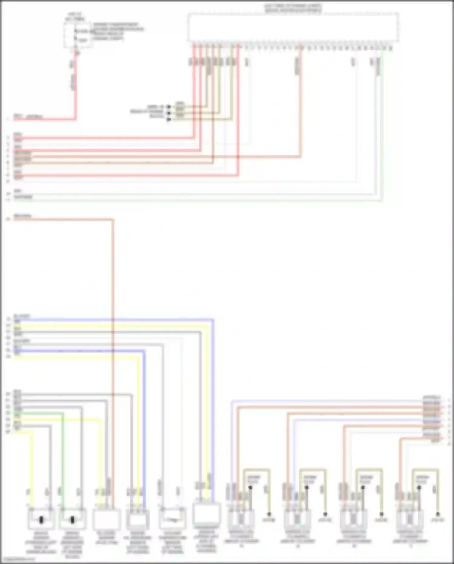 7 series BMW G11/G12 (2015-2019): Wiring diagram engine performance 3.0l turbo (4 of 6)