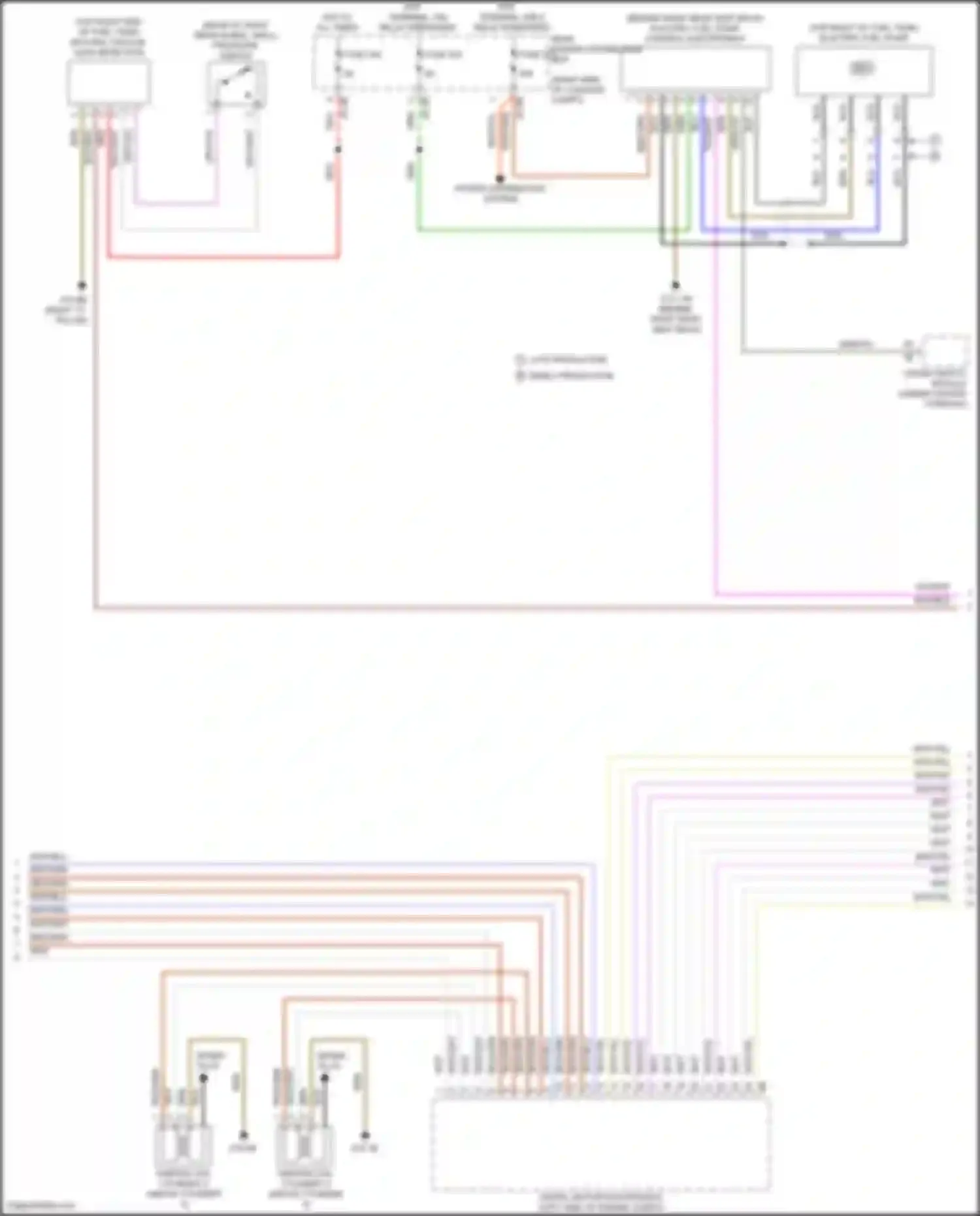 7 series BMW G11/G12 (2015-2019): Wiring diagram engine performance 3.0l turbo (5 of 6)