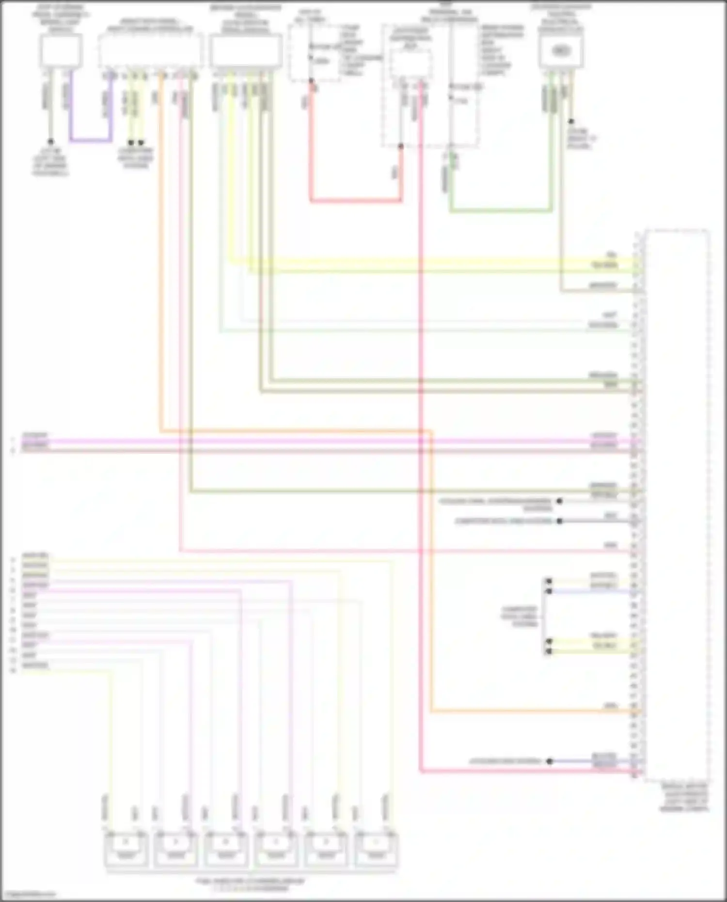 7 series BMW G11/G12 (2015-2019): Wiring diagram engine performance 3.0l turbo (6 of 6)