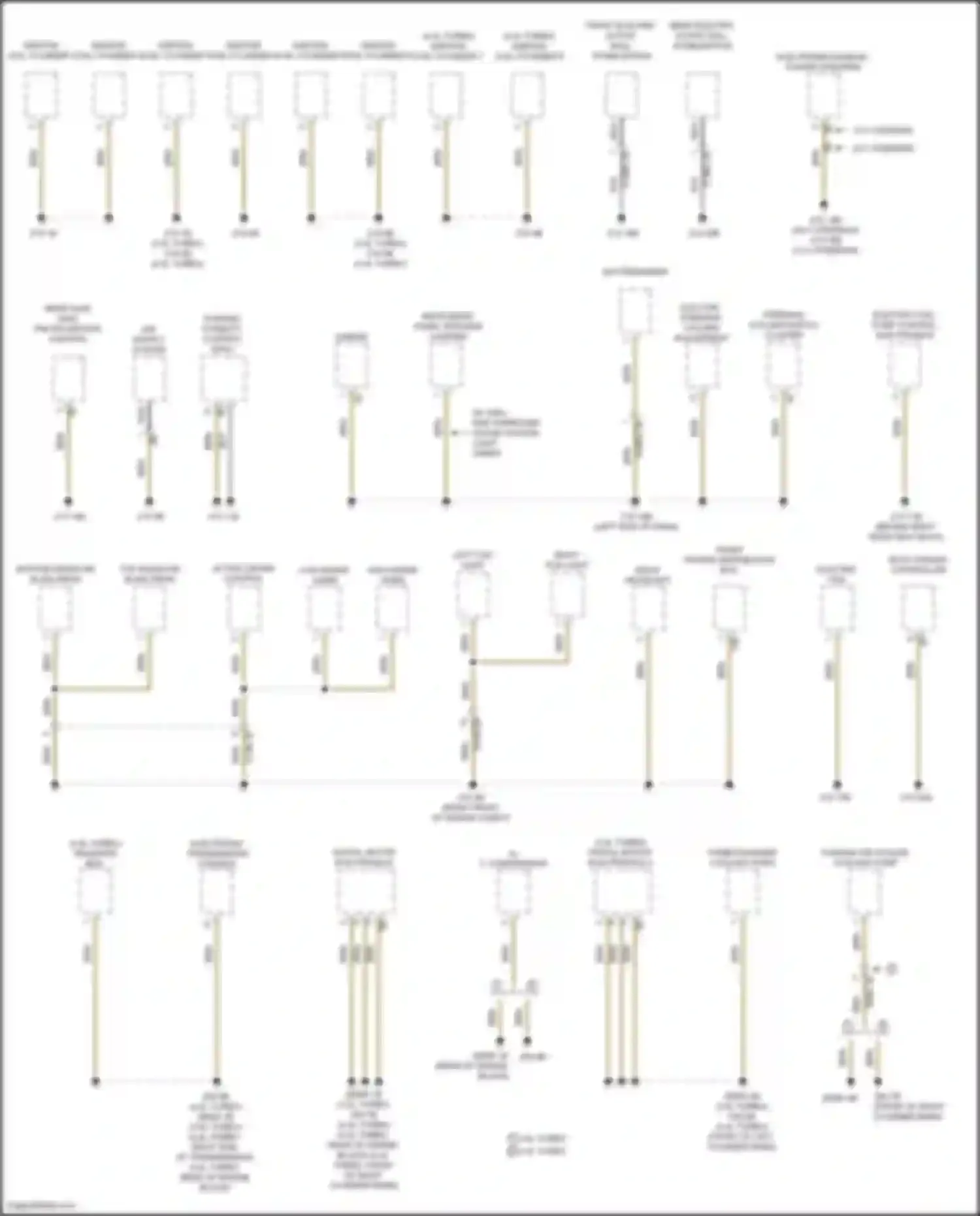 7 series BMW G11/G12 (2015-2019): Ground distribution circuit (6 of 6)