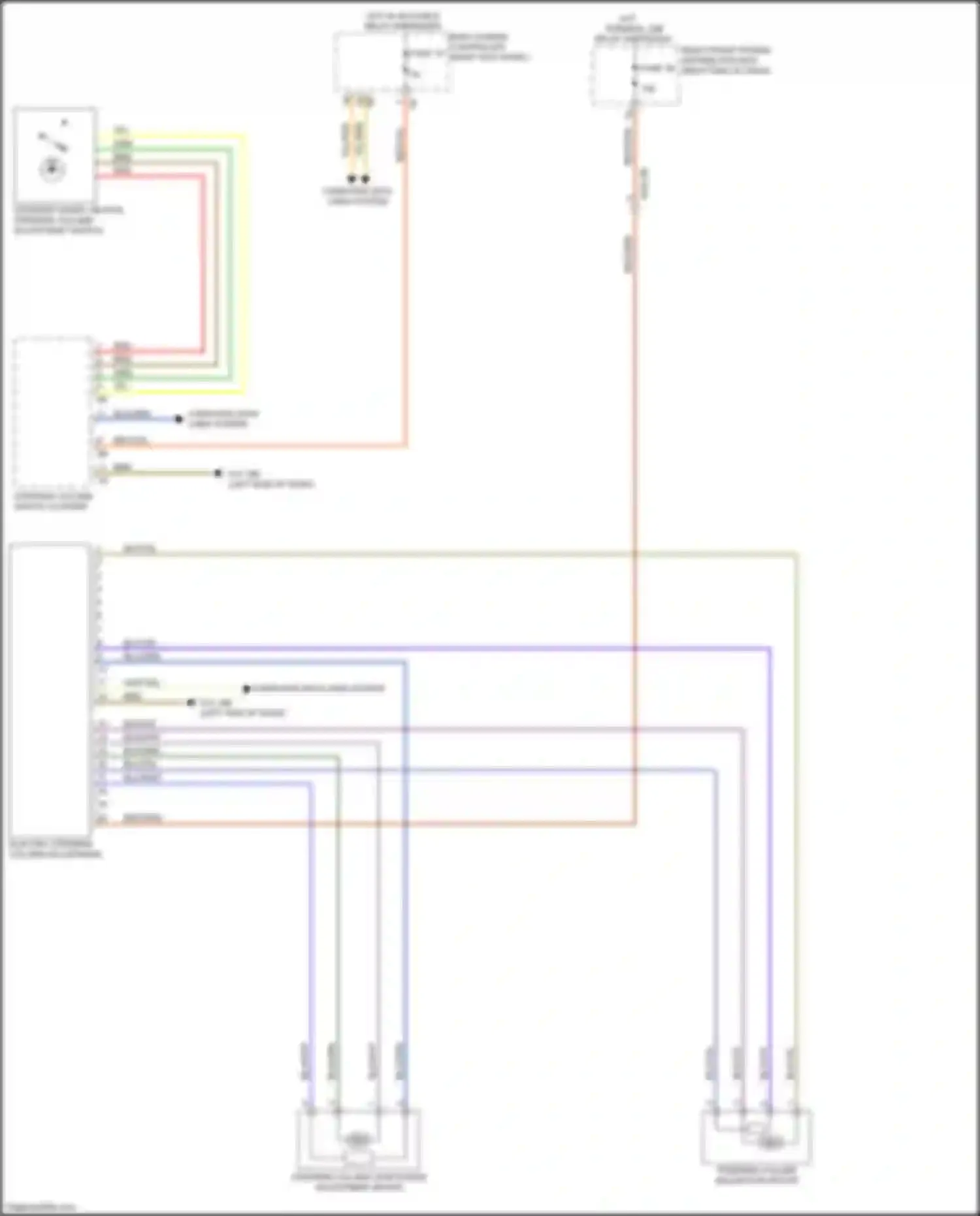7 series BMW G11/G12 (2015-2019): Steering column memory circuit