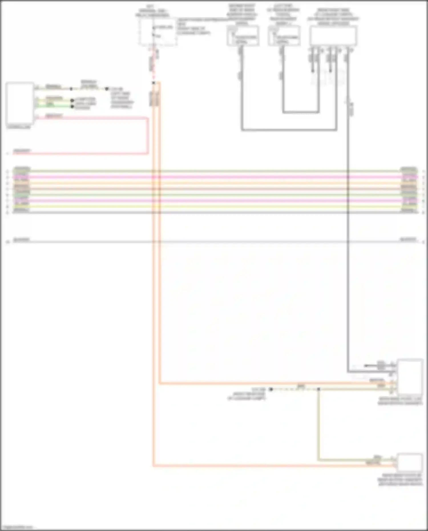 7 series BMW G11/G12 (2015-2019): Navigation circuit, w/o active sound design (4 of 5)