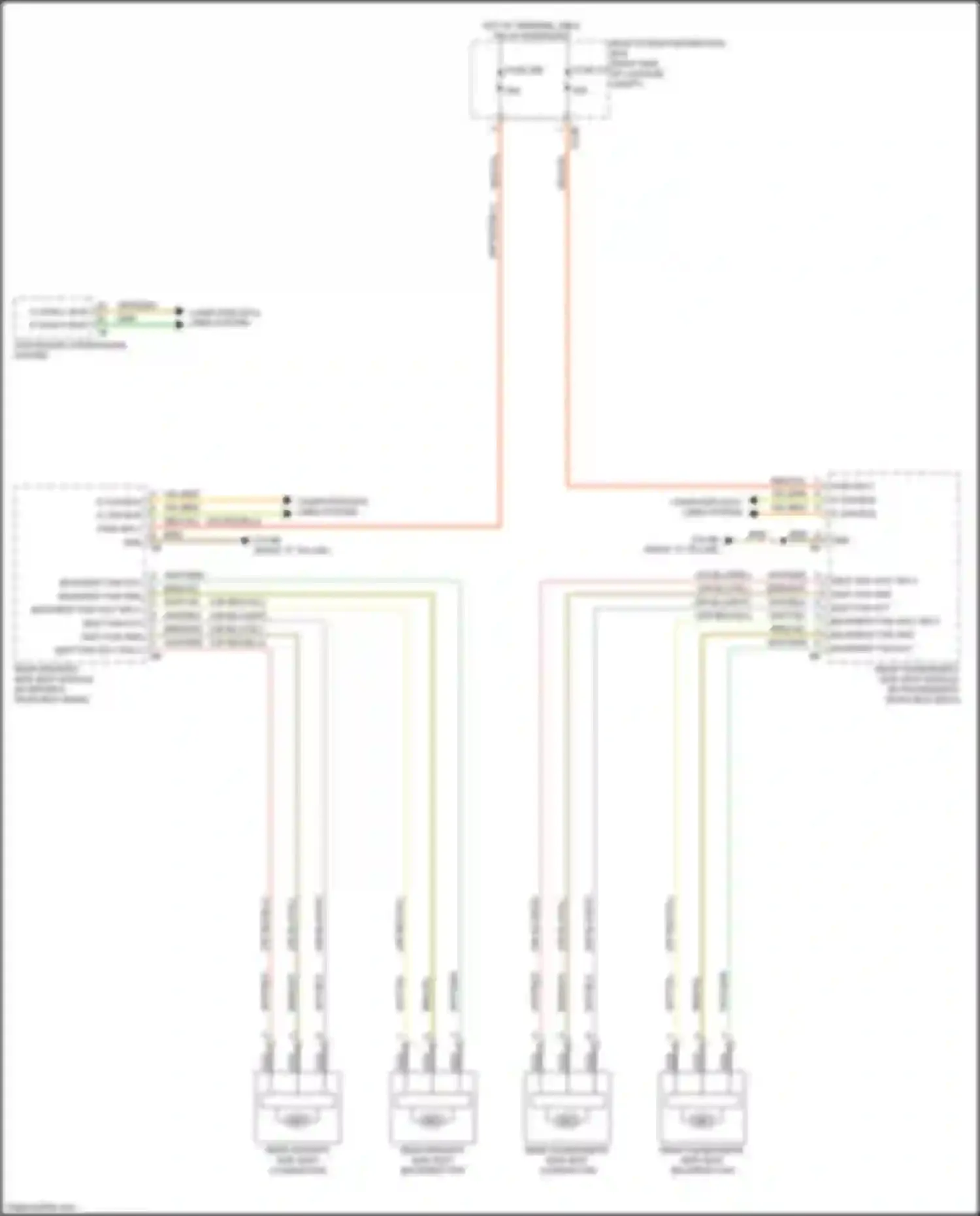 Wiring diagram computer data lines system for BMW 7 series G11/G12 (2015-2019) (40 of 90)