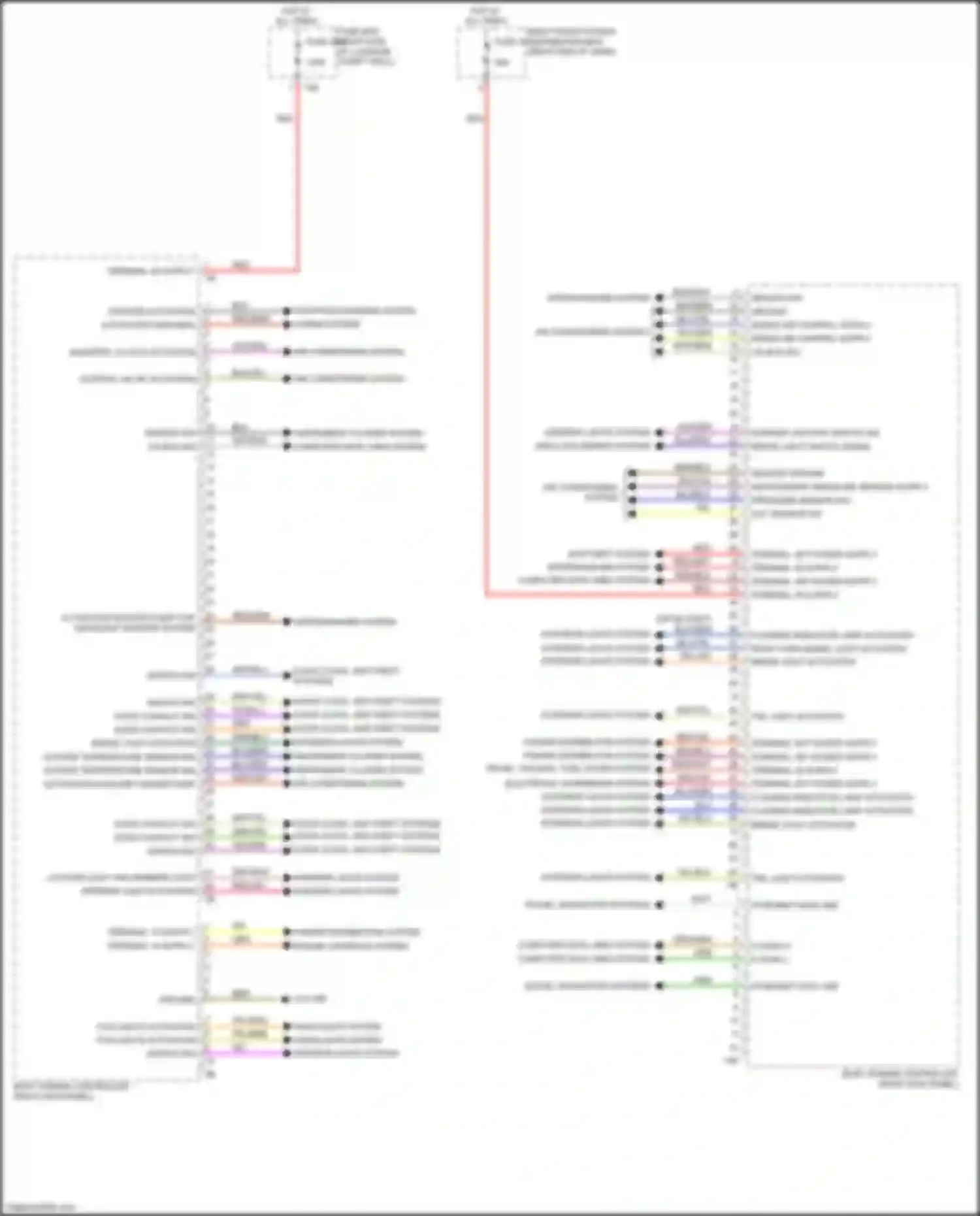 Wiring diagram computer data lines system for BMW 7 series G11/G12 (2015-2019) (11 of 90)