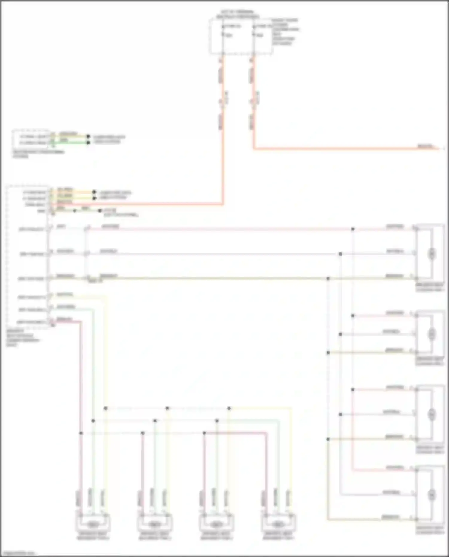 Wiring diagram drv fan sig 1 for BMW 7 series G11/G12 (2015-2019) (2 of 2)