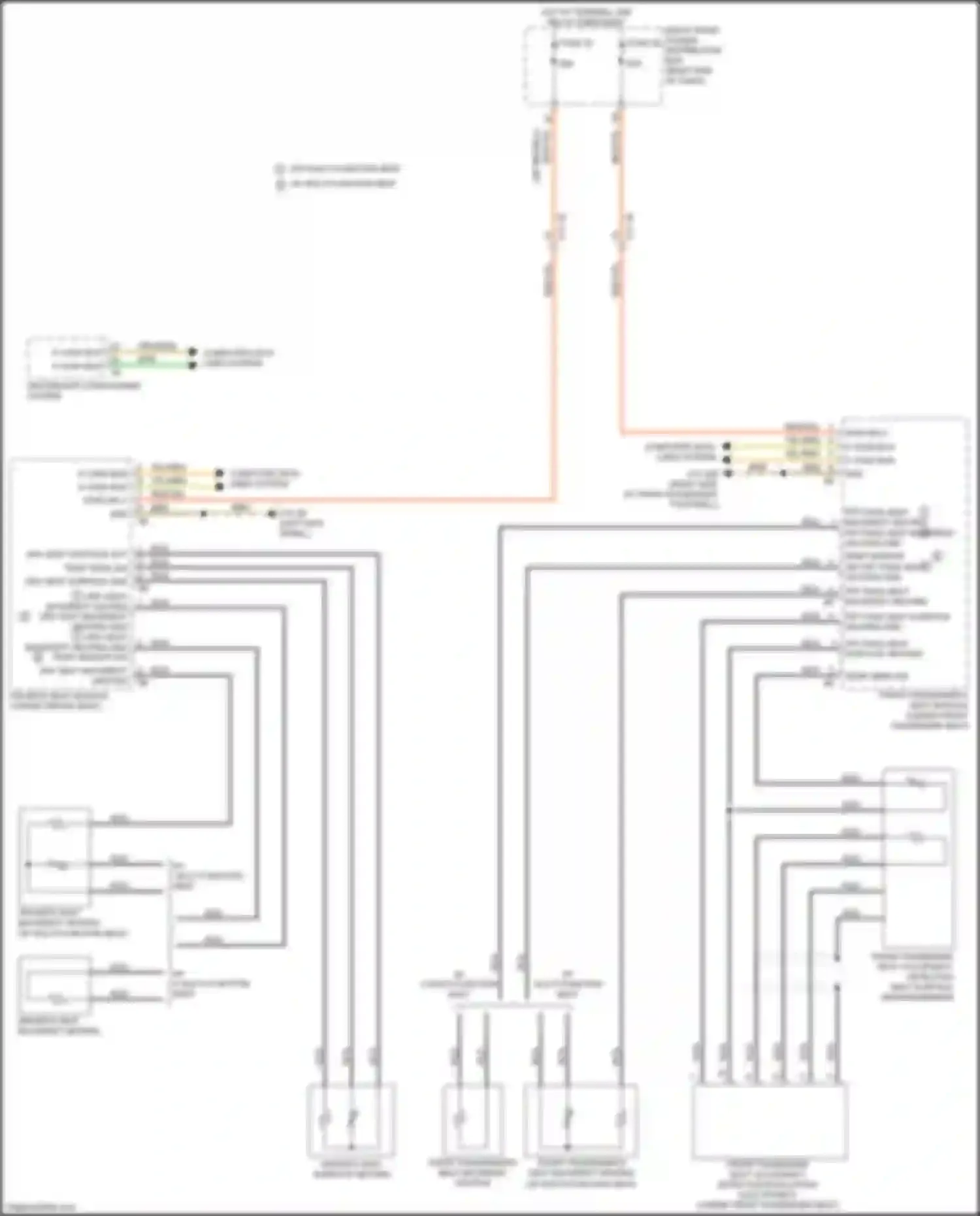 Wiring diagram drv seat surface gnd for BMW 7 series G11/G12 (2015-2019) (1 of 1)
