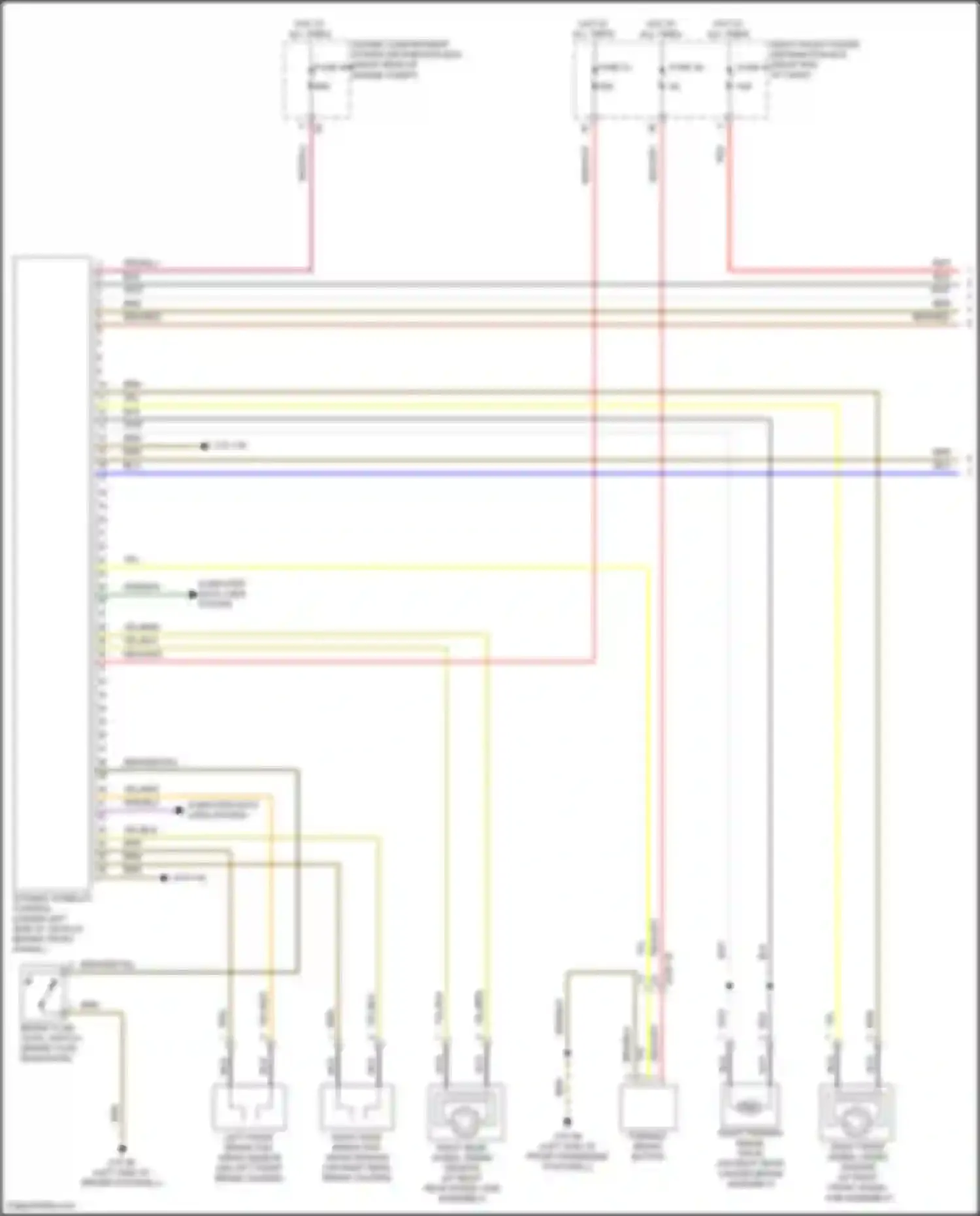 Wiring diagram dynamic stability control for BMW 7 series G11/G12 (2015-2019) (1 of 1)
