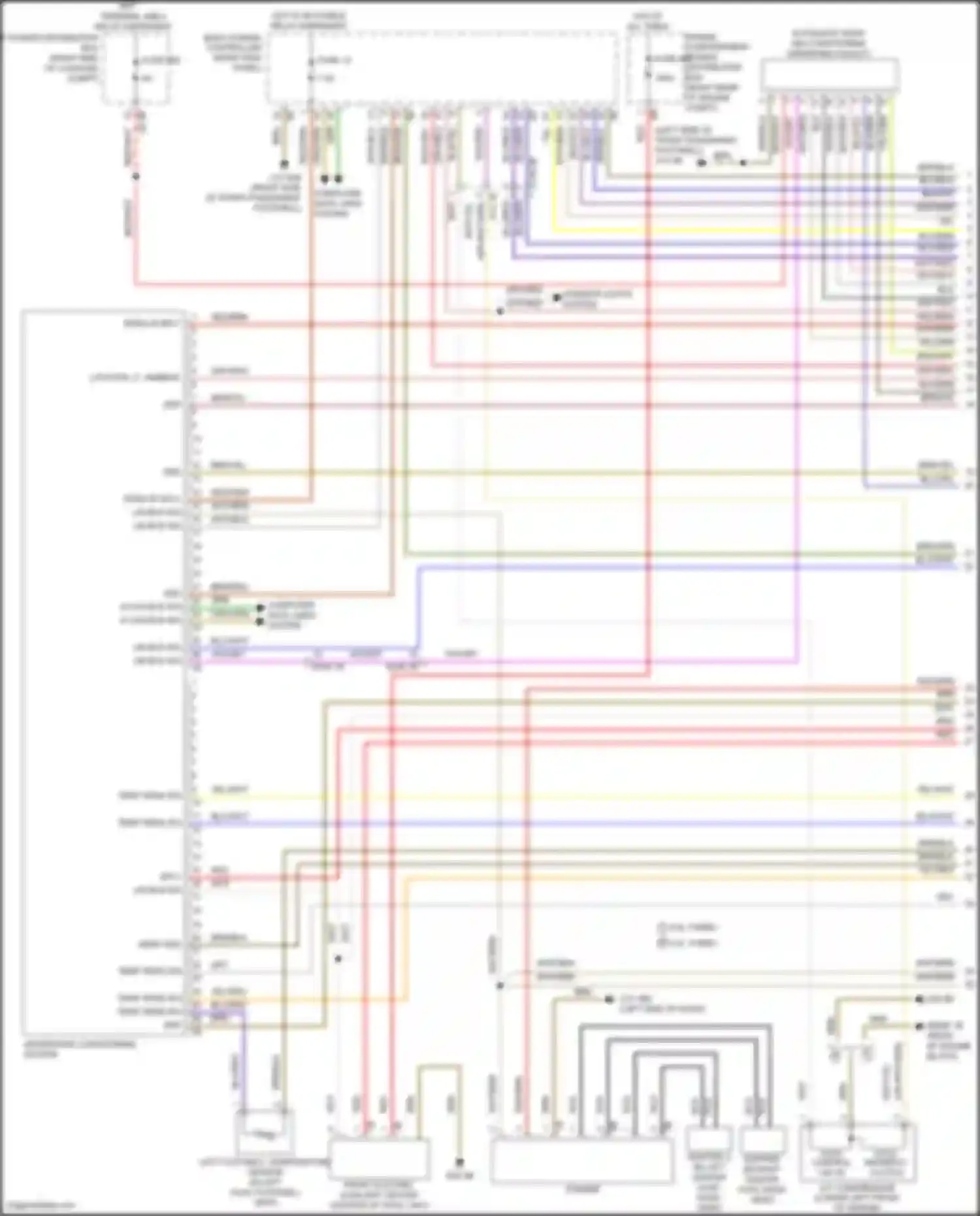 Wiring diagram fuse 12 for BMW 7 series G11/G12 (2015-2019) (2 of 7)