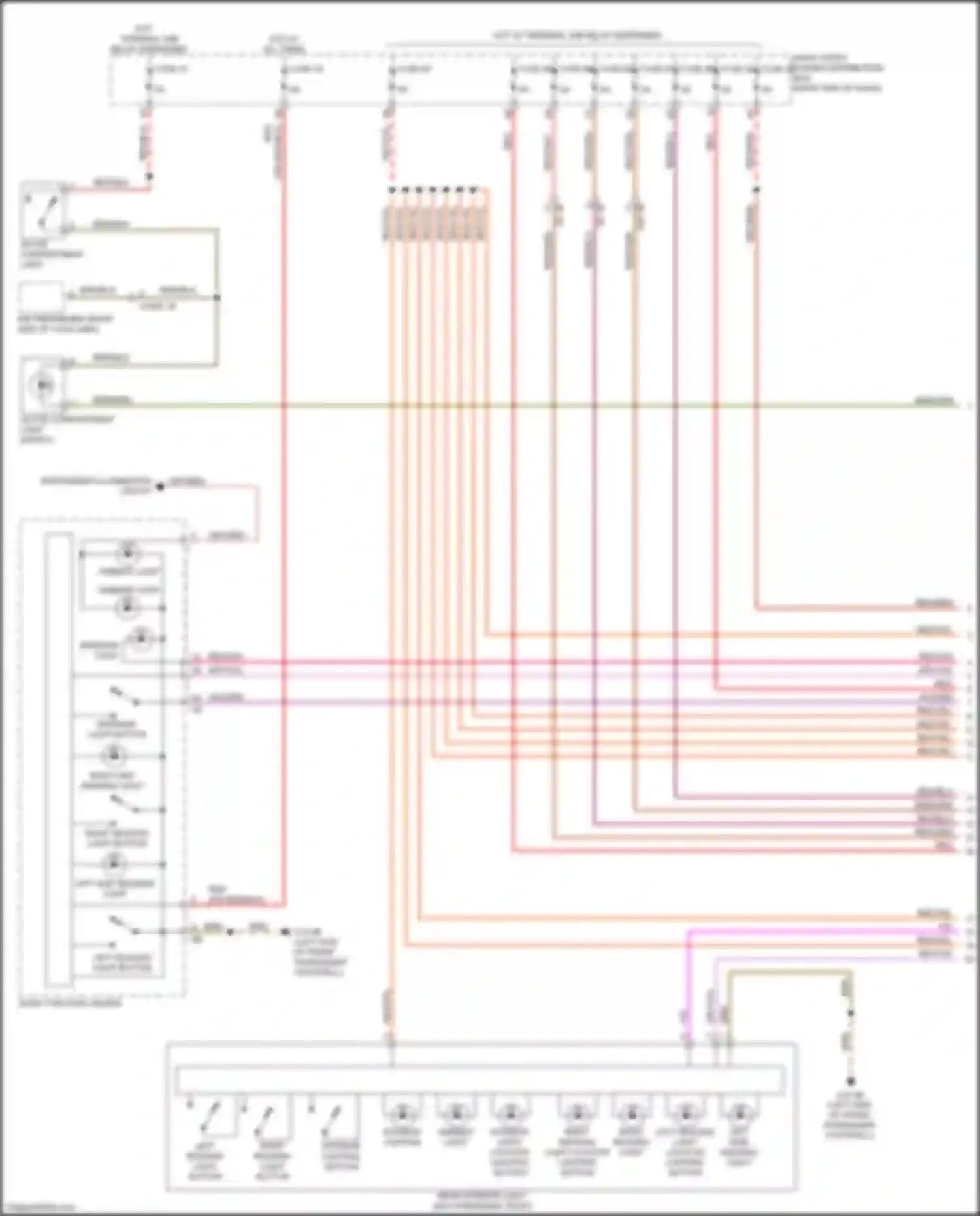 Wiring diagram fuse 66 for BMW 7 series G11/G12 (2015-2019) (1 of 2)
