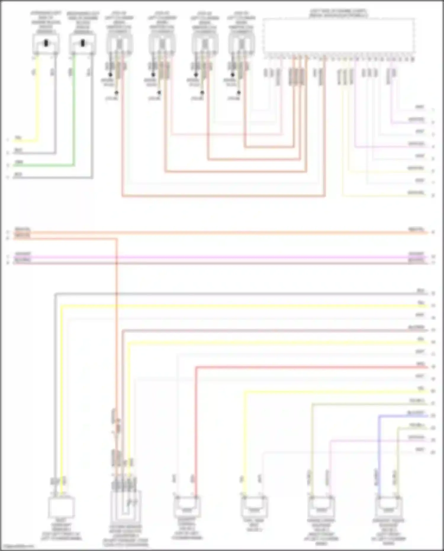 Wiring diagram intake vanos solenoid valve 2 for BMW 7 series G11/G12 (2015-2019) (1 of 1)