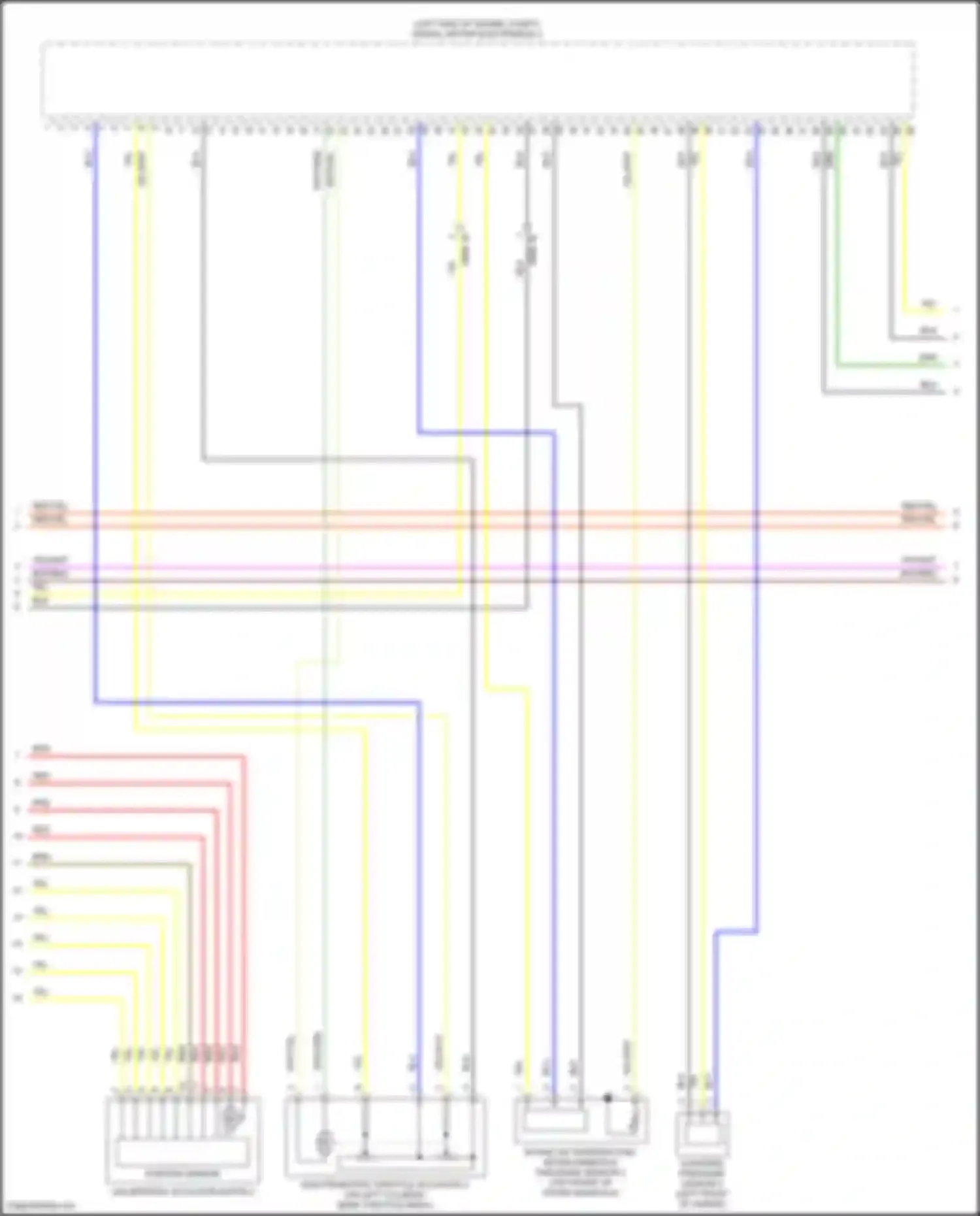 Wiring diagram position sensor for BMW 7 series G11/G12 (2015-2019) (4 of 4)