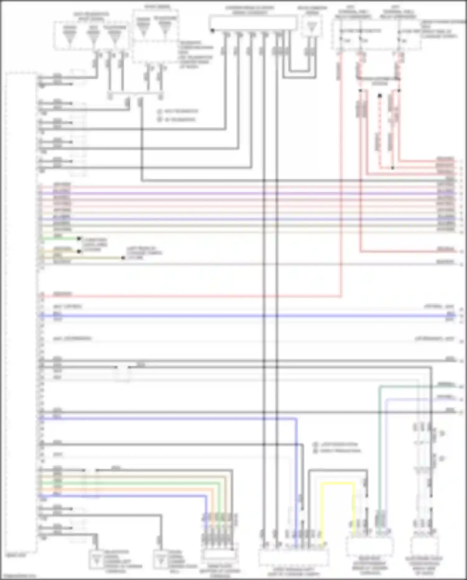 Wiring diagram rear power distribution box for BMW 7 series G11/G12 (2015-2019) (21 of 71)