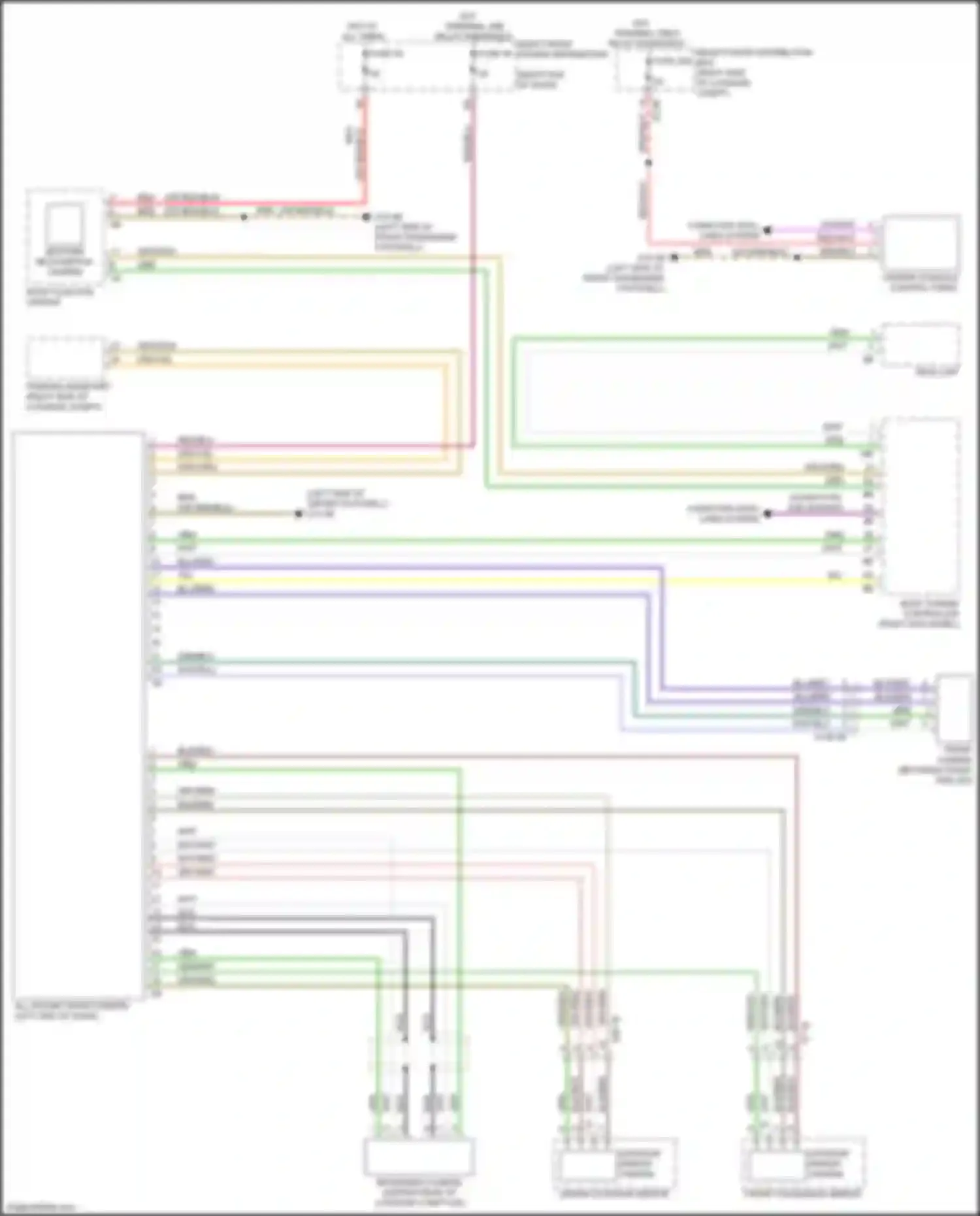 Wiring diagram right end of dash) for BMW 7 series G11/G12 (2015-2019) (21 of 52)