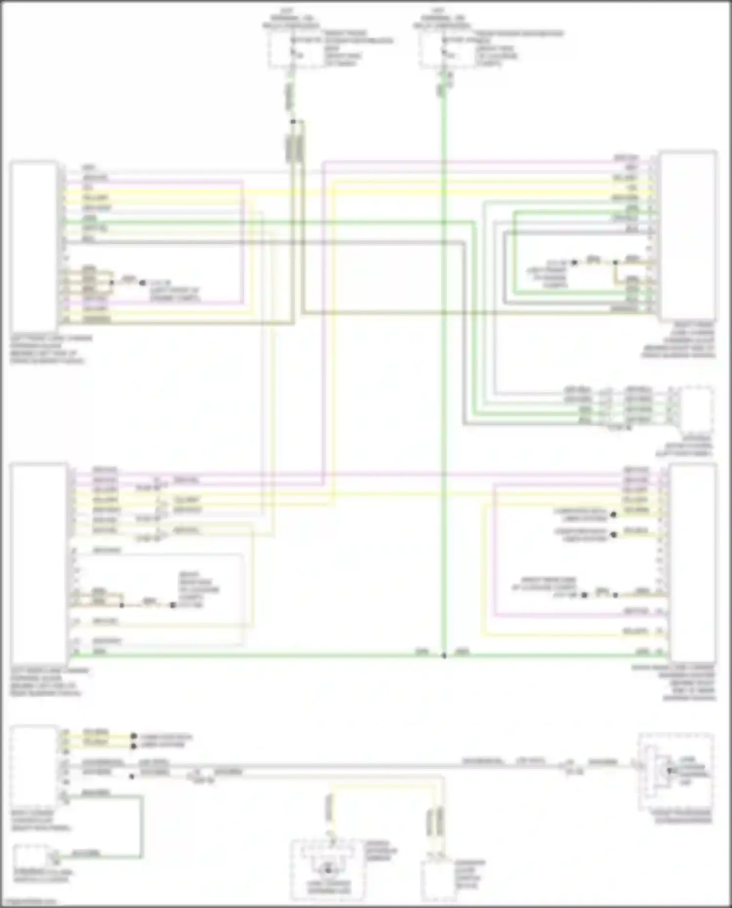 Wiring diagram right front power distribution box for BMW 7 series G11/G12 (2015-2019) (28 of 48)