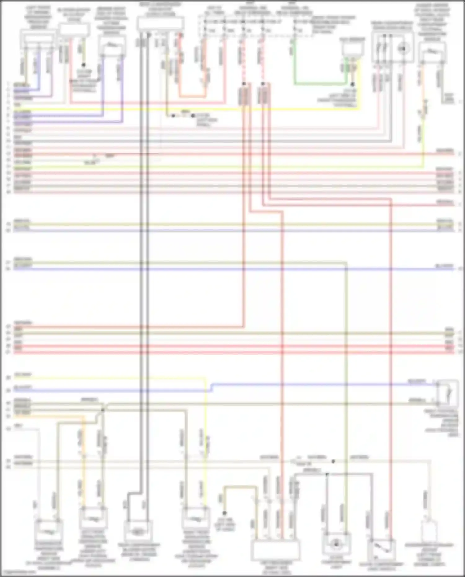 Wiring diagram right front power distribution box for BMW 7 series G11/G12 (2015-2019) (33 of 48)