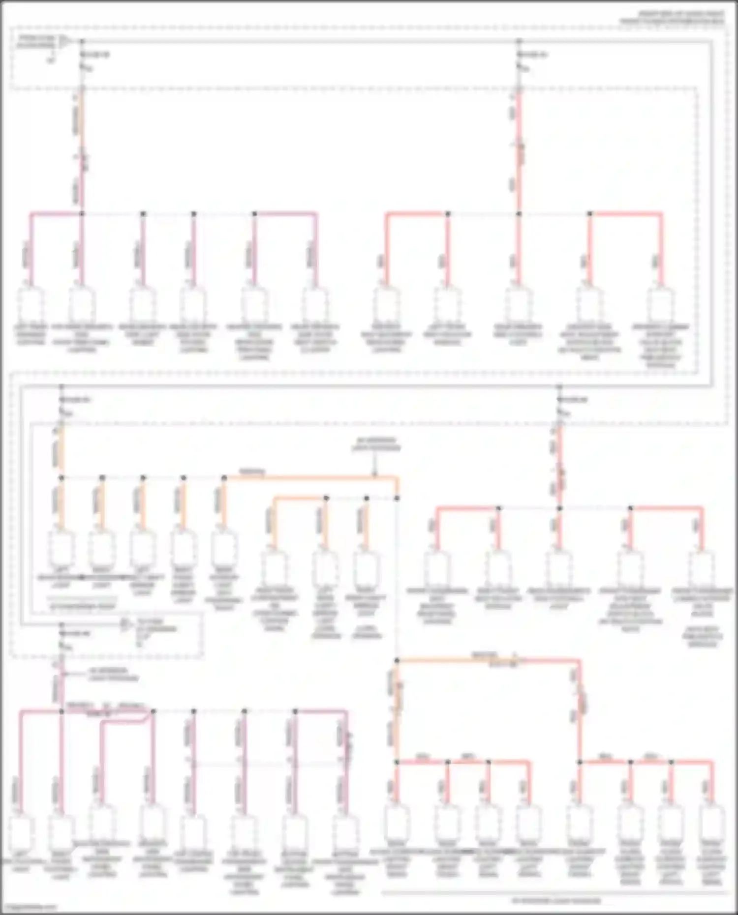 Wiring diagram top center dashboard lighting for BMW 7 series G11/G12 (2015-2019) (1 of 1)