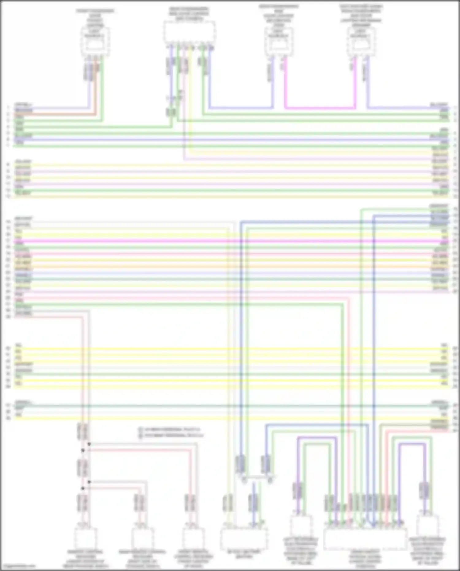 7 series BMW G70 (2022-2024): High/low bus circuit (5 of 14)