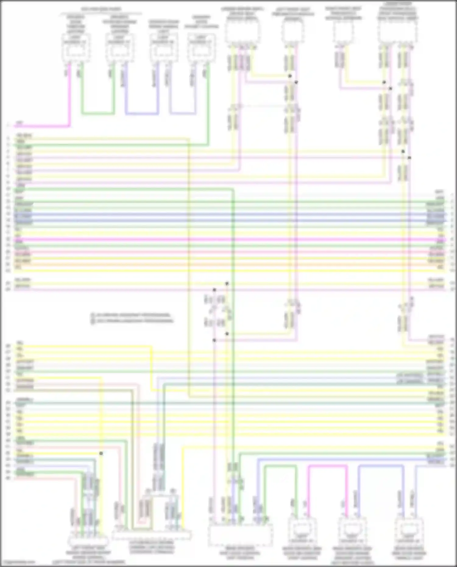 7 series BMW G70 (2022-2024): High/low bus circuit (8 of 14)