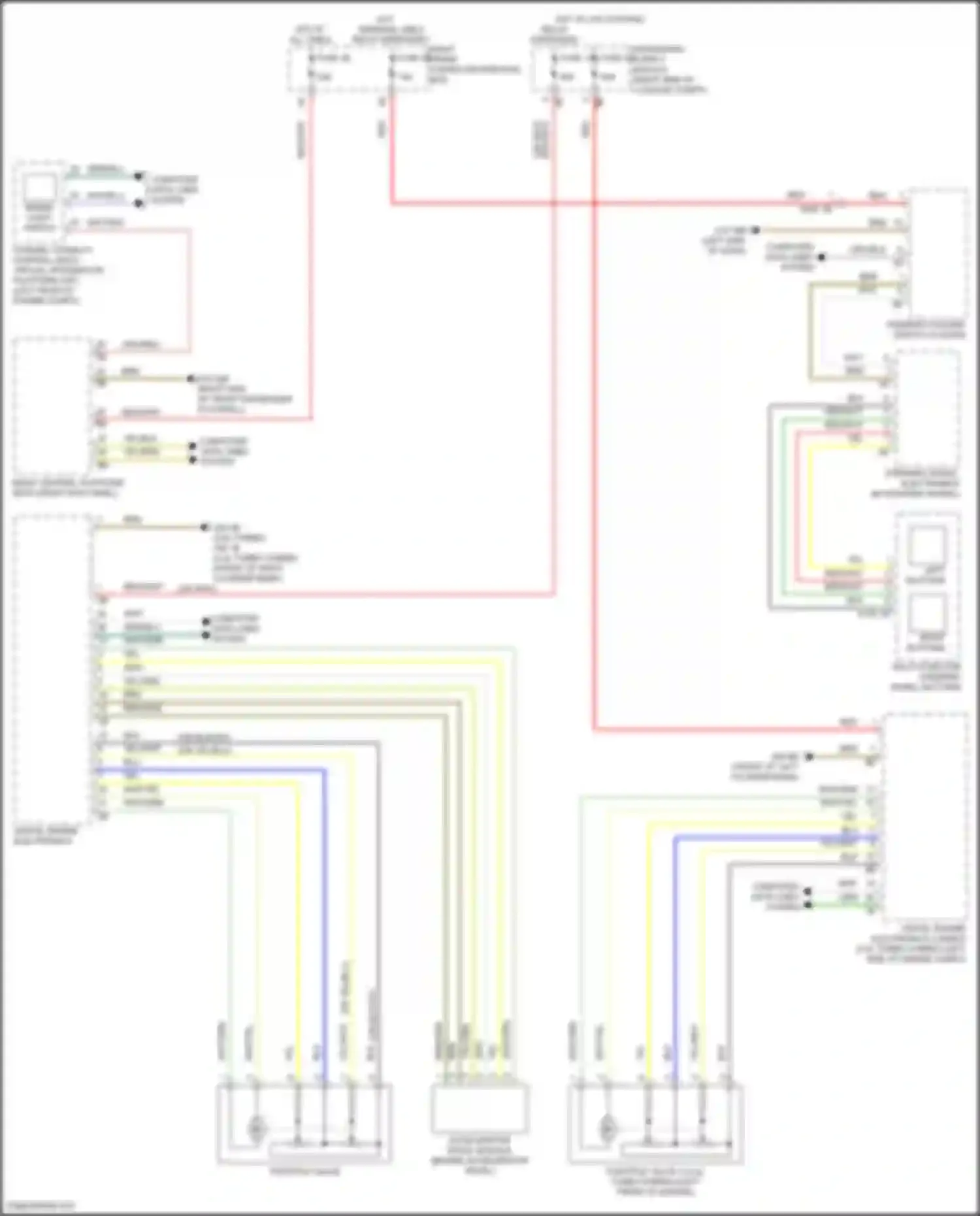 7 series BMW G70 (2022-2024): Cruise control circuit