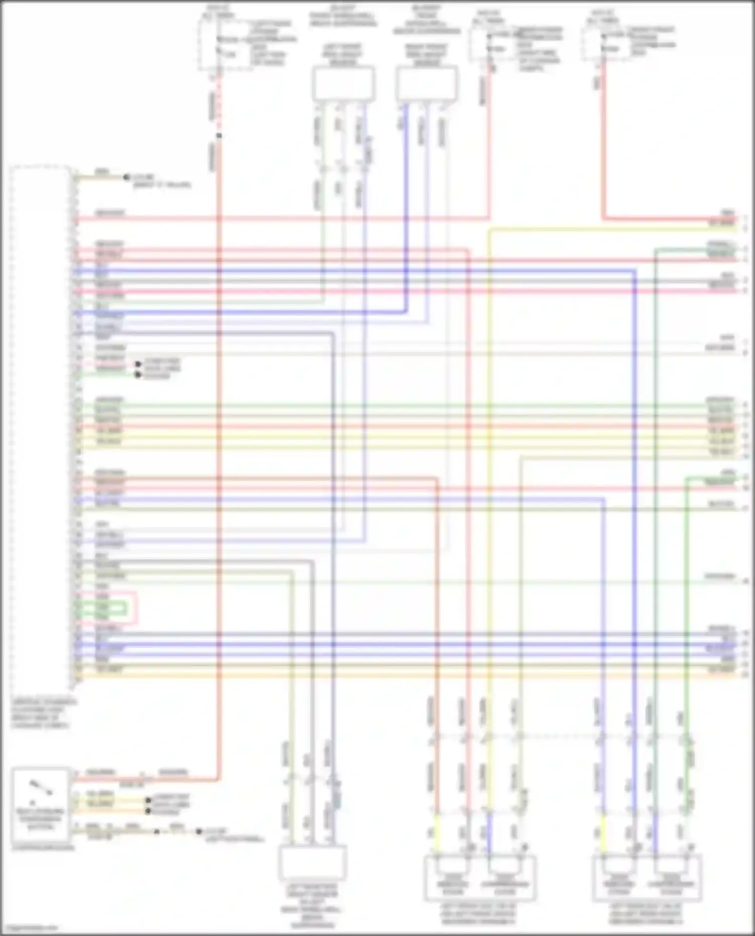 7 series BMW G70 (2022-2024): Dynamic drive suspension circuit (1 of 2)