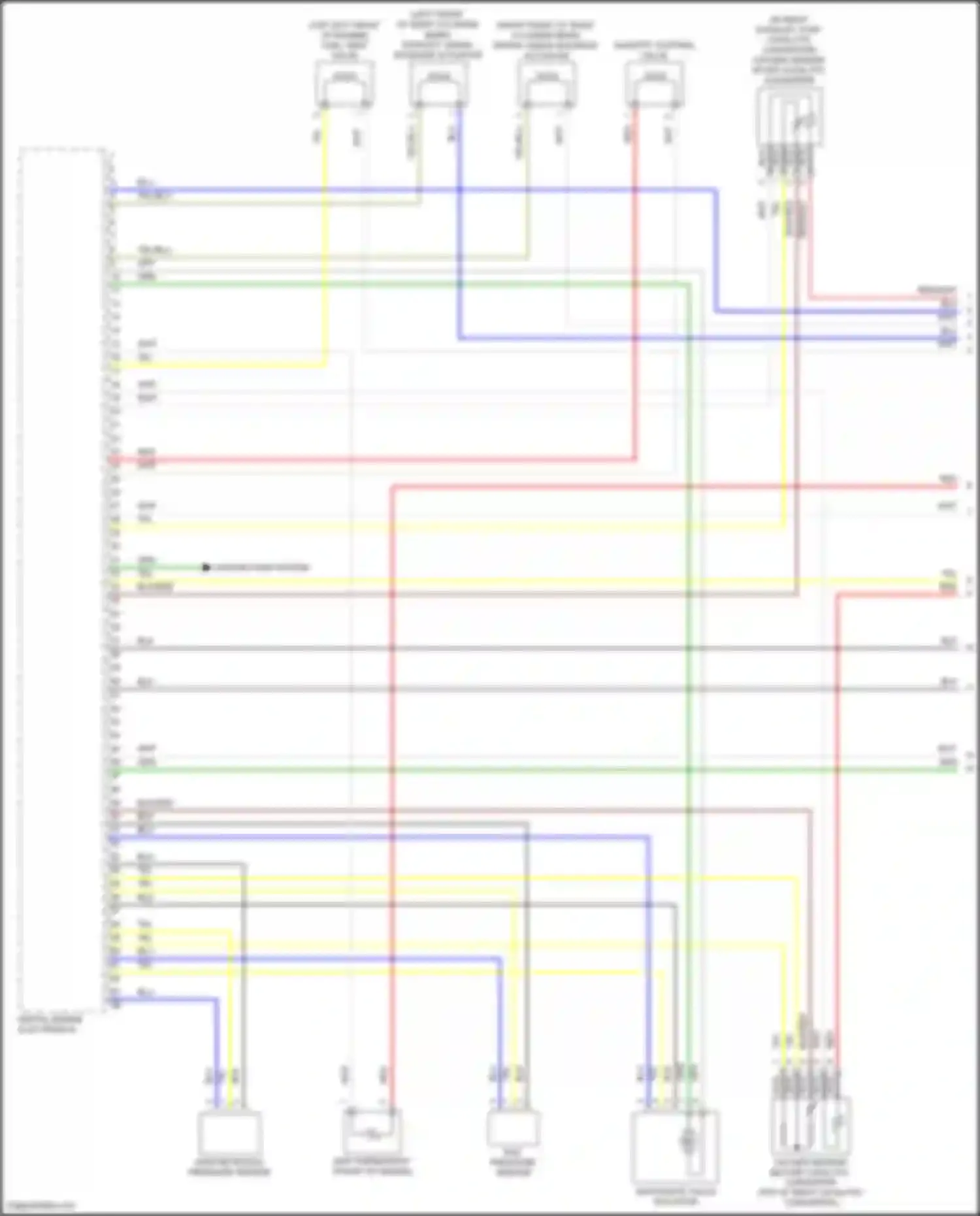7 series BMW G70 (2022-2024): Wiring diagram engine performance 4.4l turbo hybrid (1 of 13)