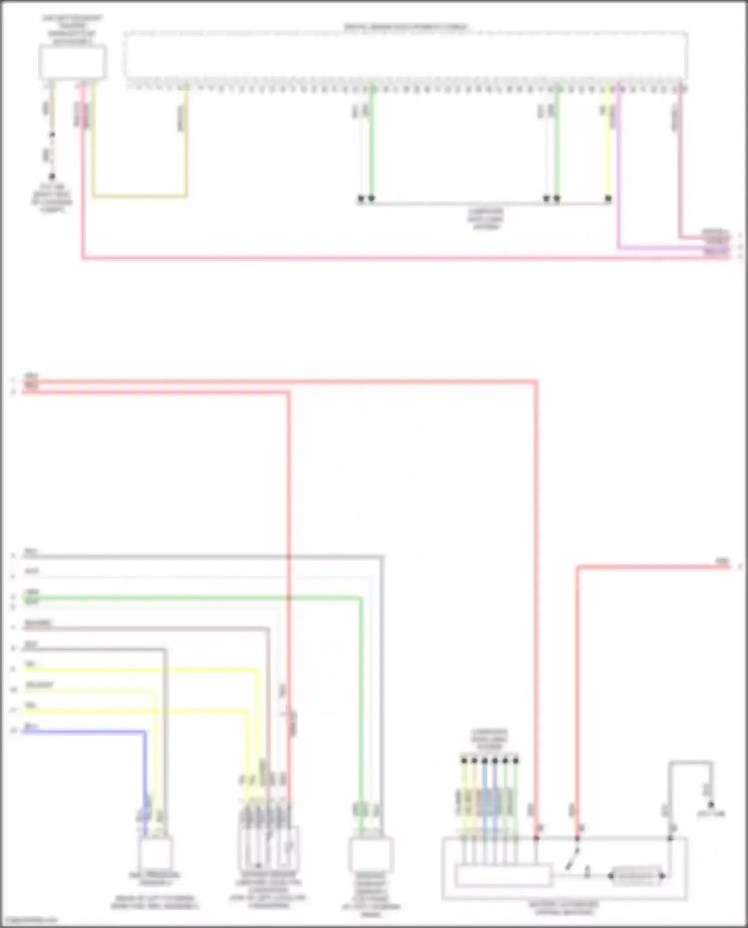 7 series BMW G70 (2022-2024): Wiring diagram engine performance 4.4l turbo hybrid (10 of 13)