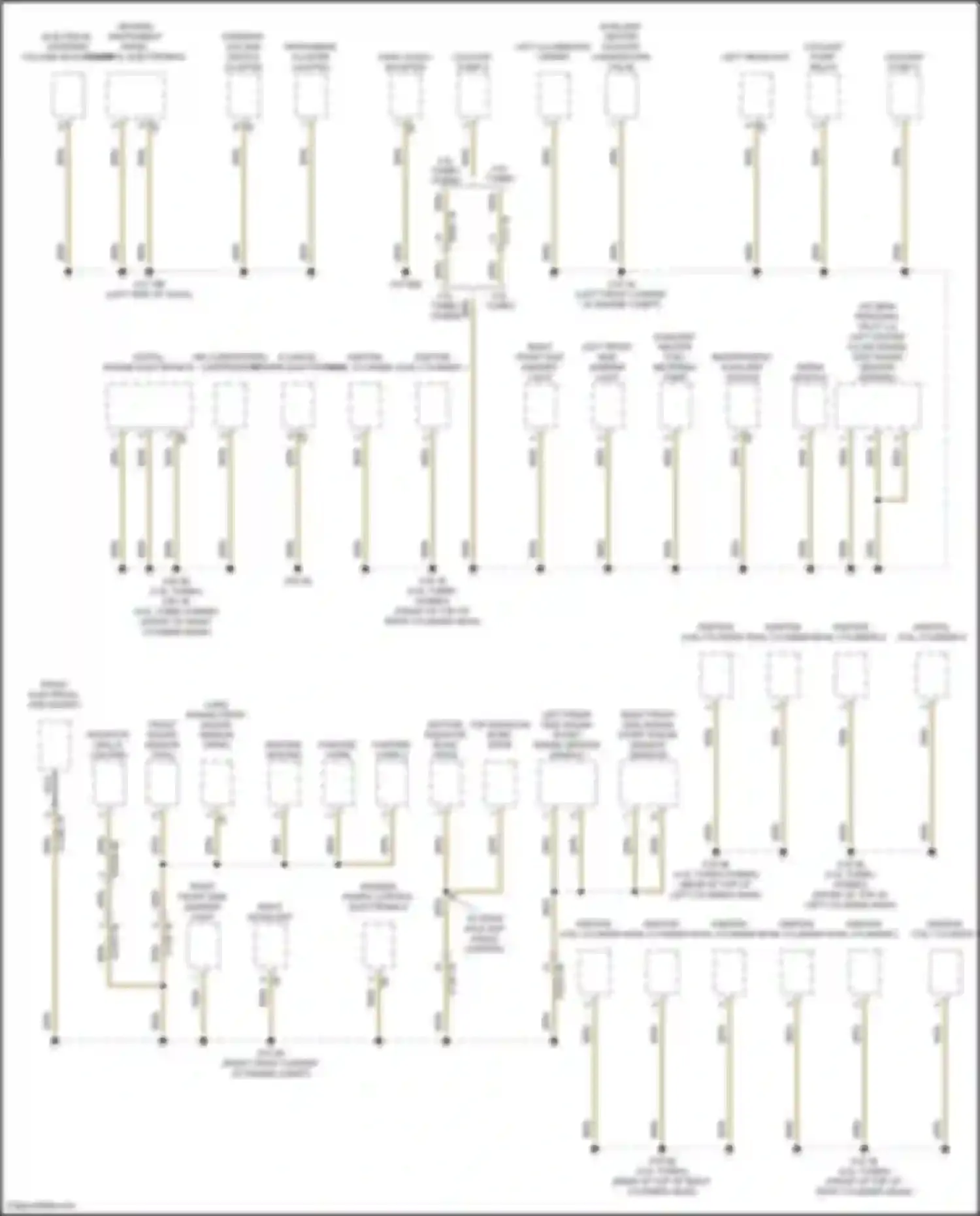 7 series BMW G70 (2022-2024): Ground distribution circuit (2 of 6)